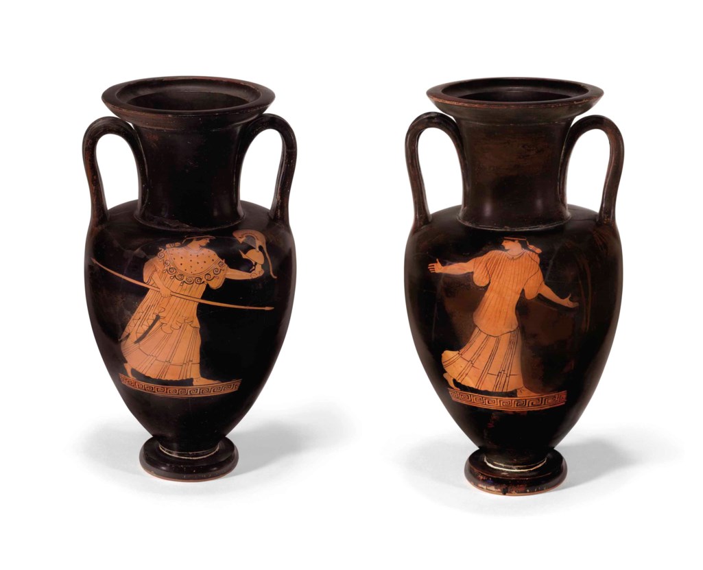 An Attic Red Figured Nolan Amphora Attributed To The Berlin Painter Circa 470 B C Ancient Art Antiquities Vases Christie S