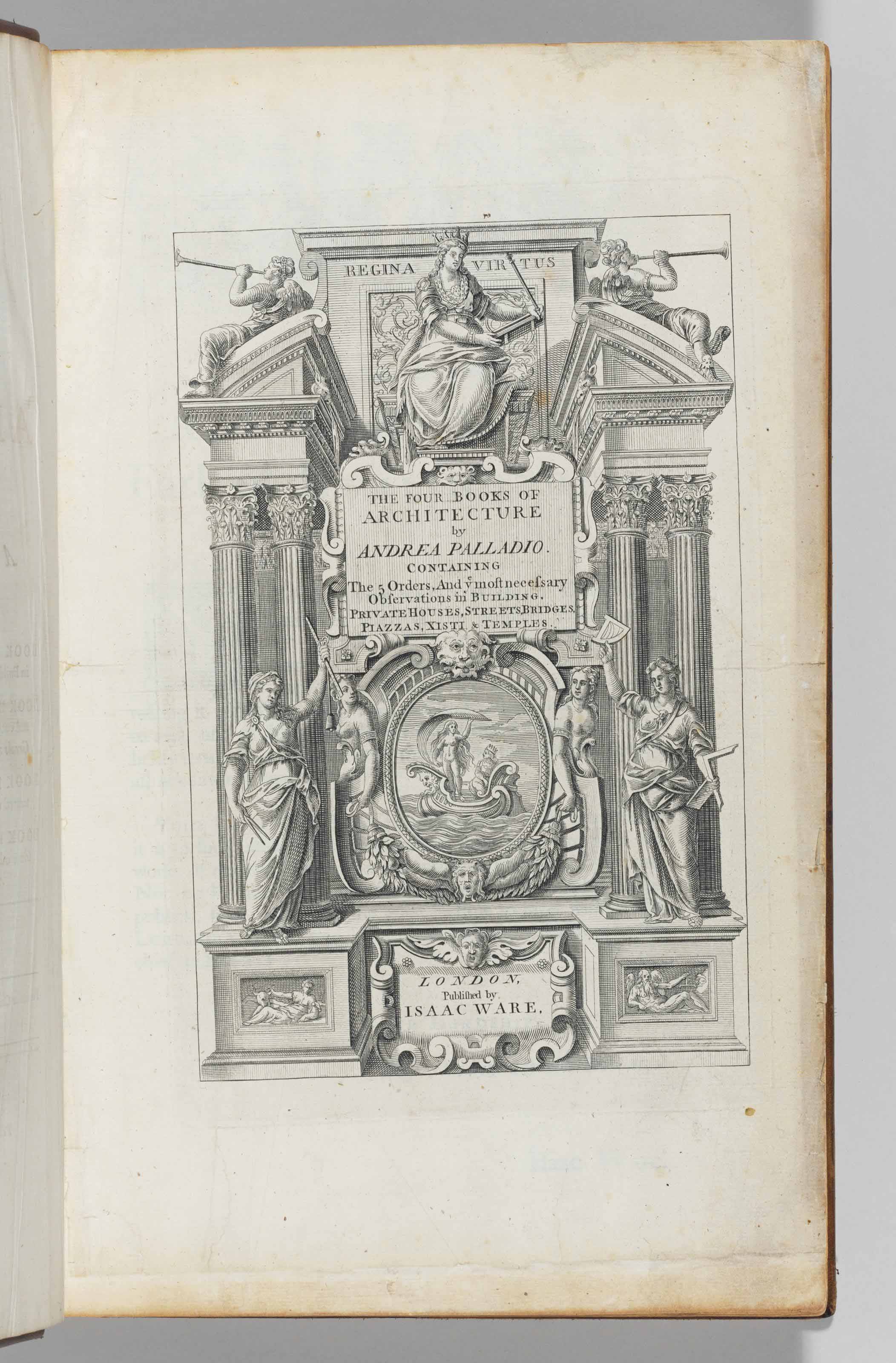 PALLADIO, Andrea (1518-1580). I quattro libri dell' architettura