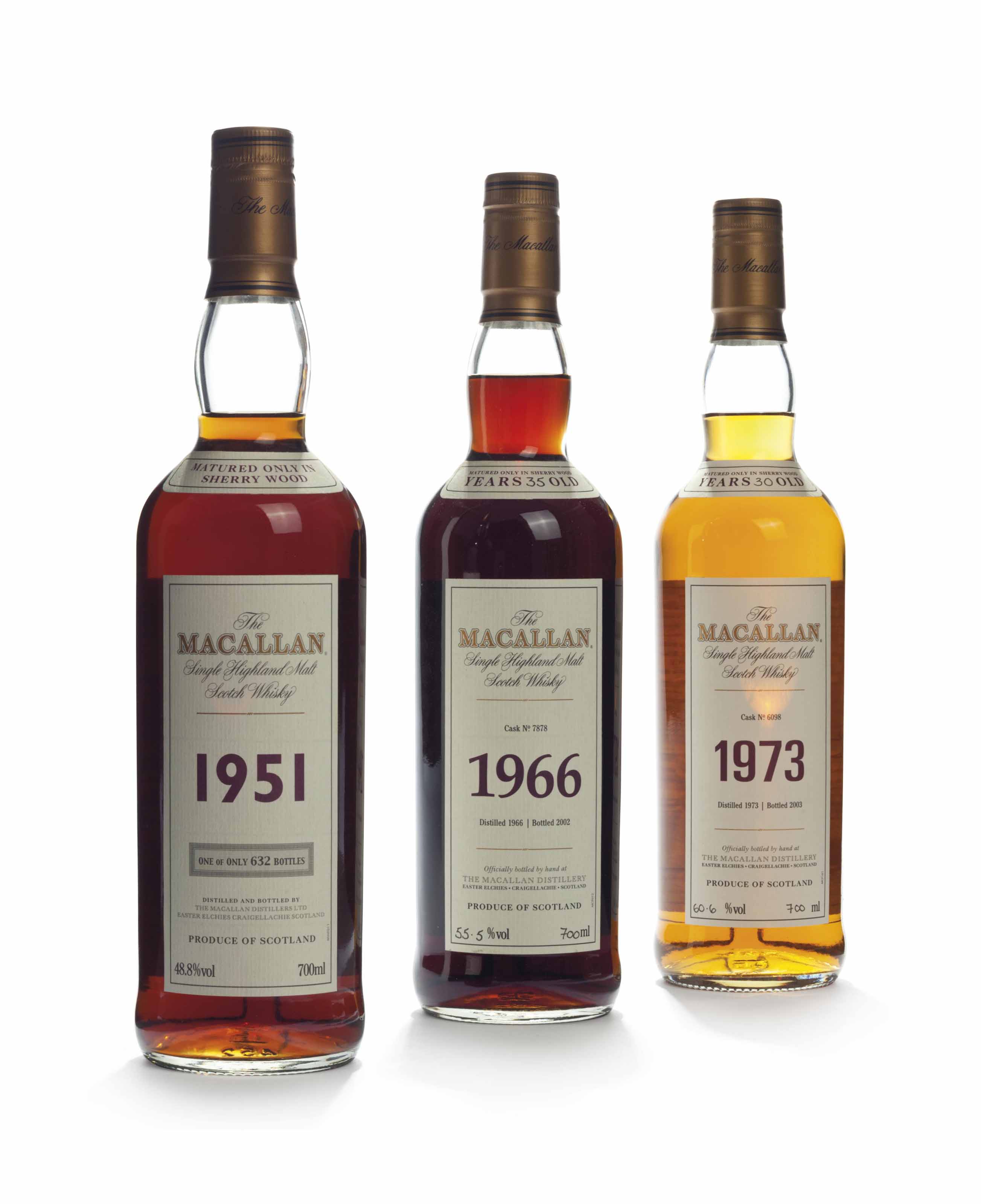 The Macallan Fine And Rare Collection 35 Year Old 1966 1 Bottle Per Lot 1966 Scotch Whisky Christie S