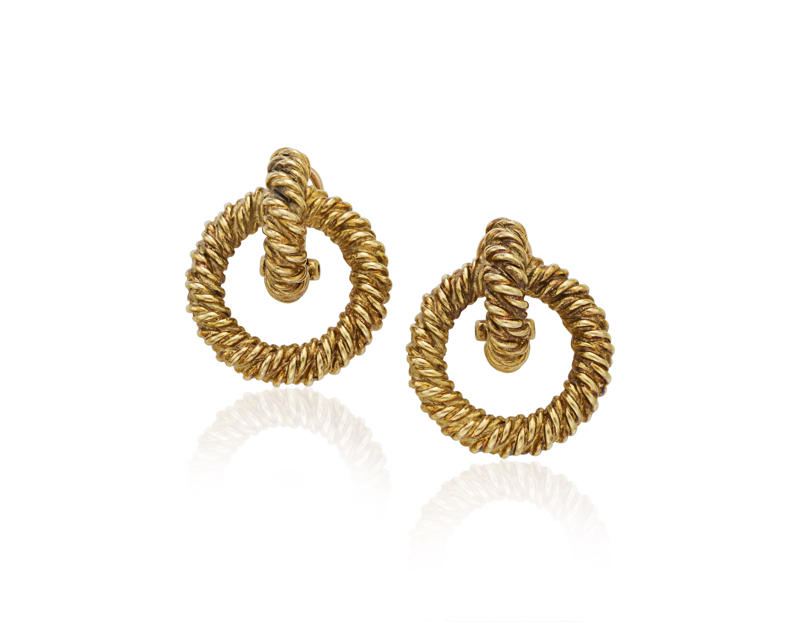 HERMÈS GOLD EARRINGS, Christie’s