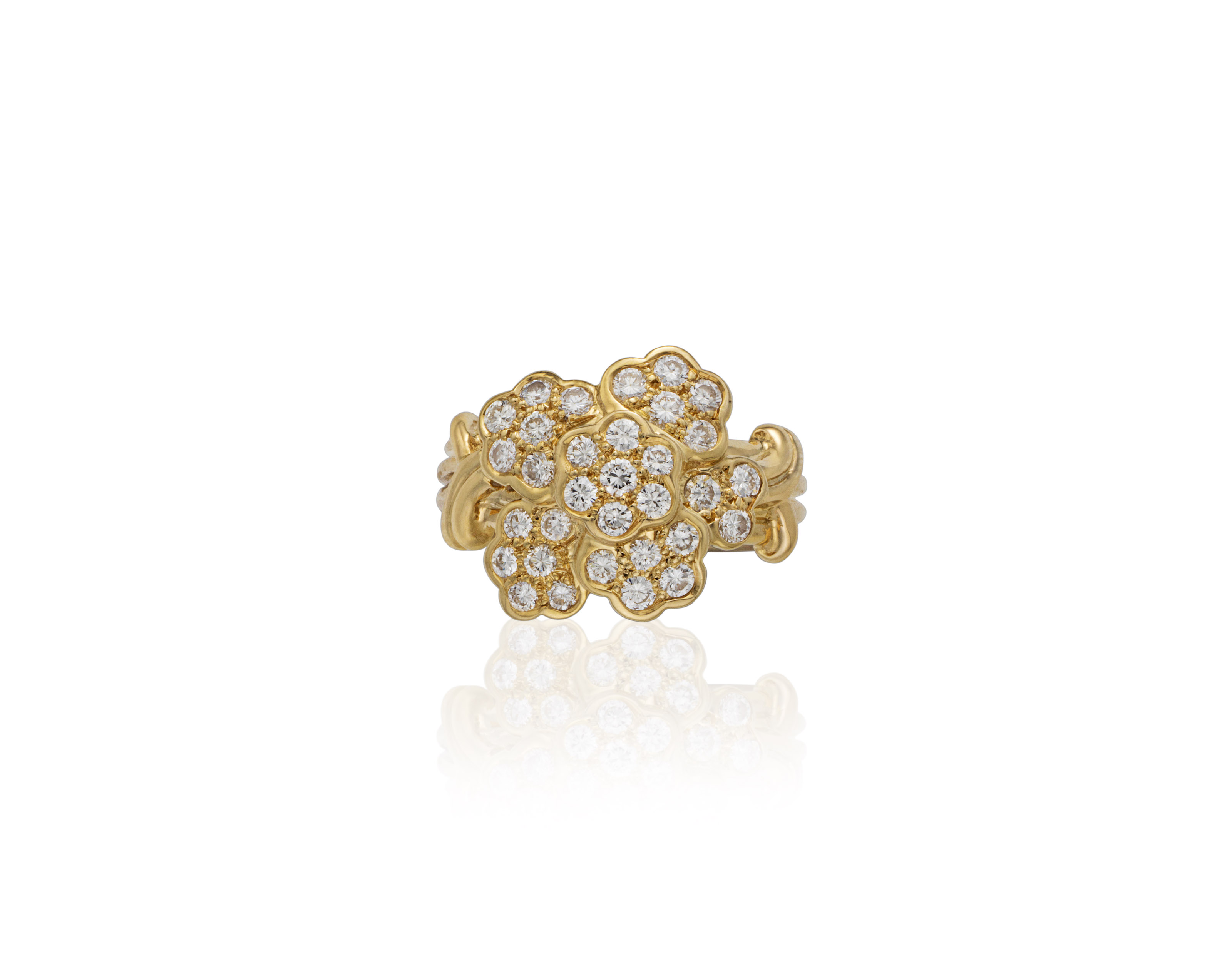 CHRISTIAN DIOR DIAMOND FLOWER RING, Christie’s