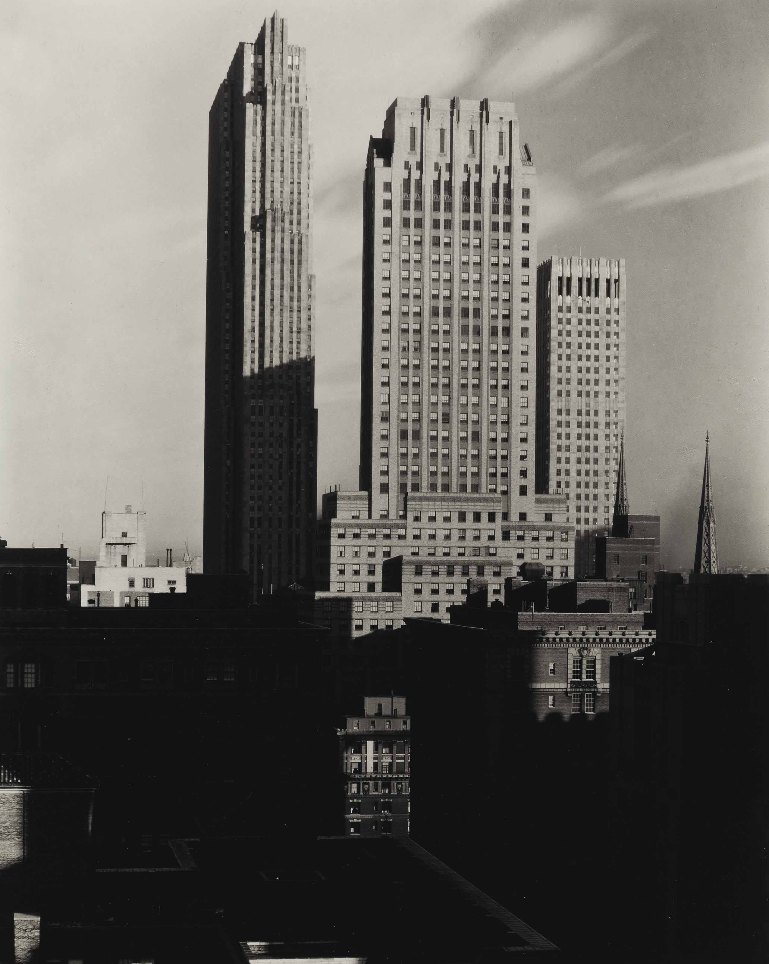 Alfred Stieglitz (18641946) , New York, from the Shelton, 1935