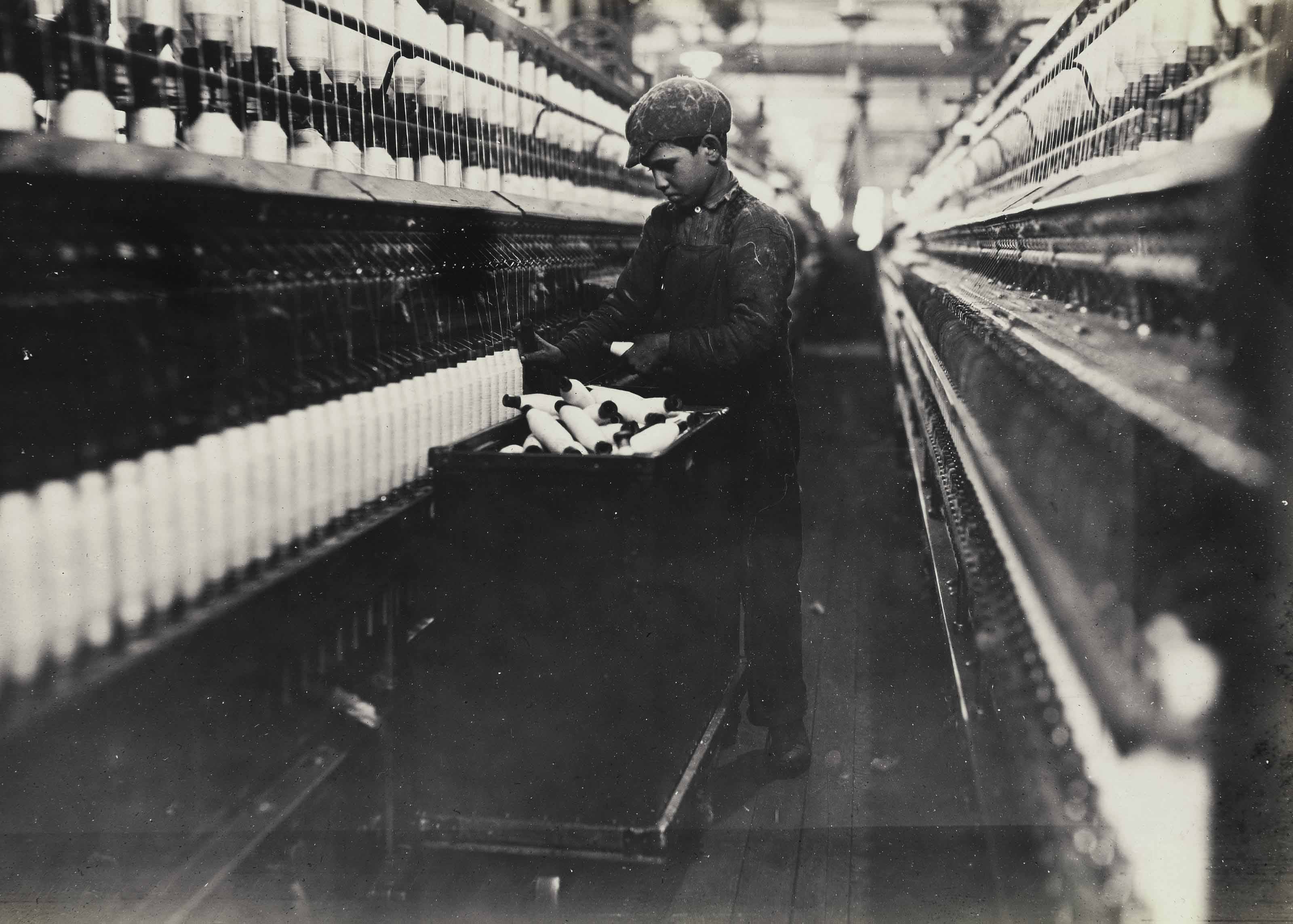 Lewis Wickes Hine (18741940) , Textile Mill, c. 1910 Christie's
