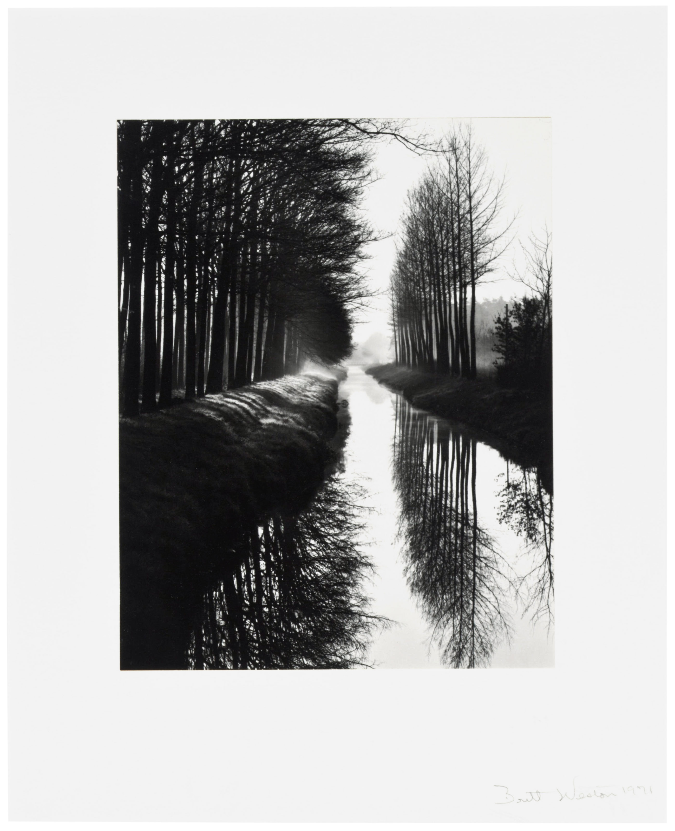 Holland Canal, 1971, Brett Weston (1911-1993) | Christie's
