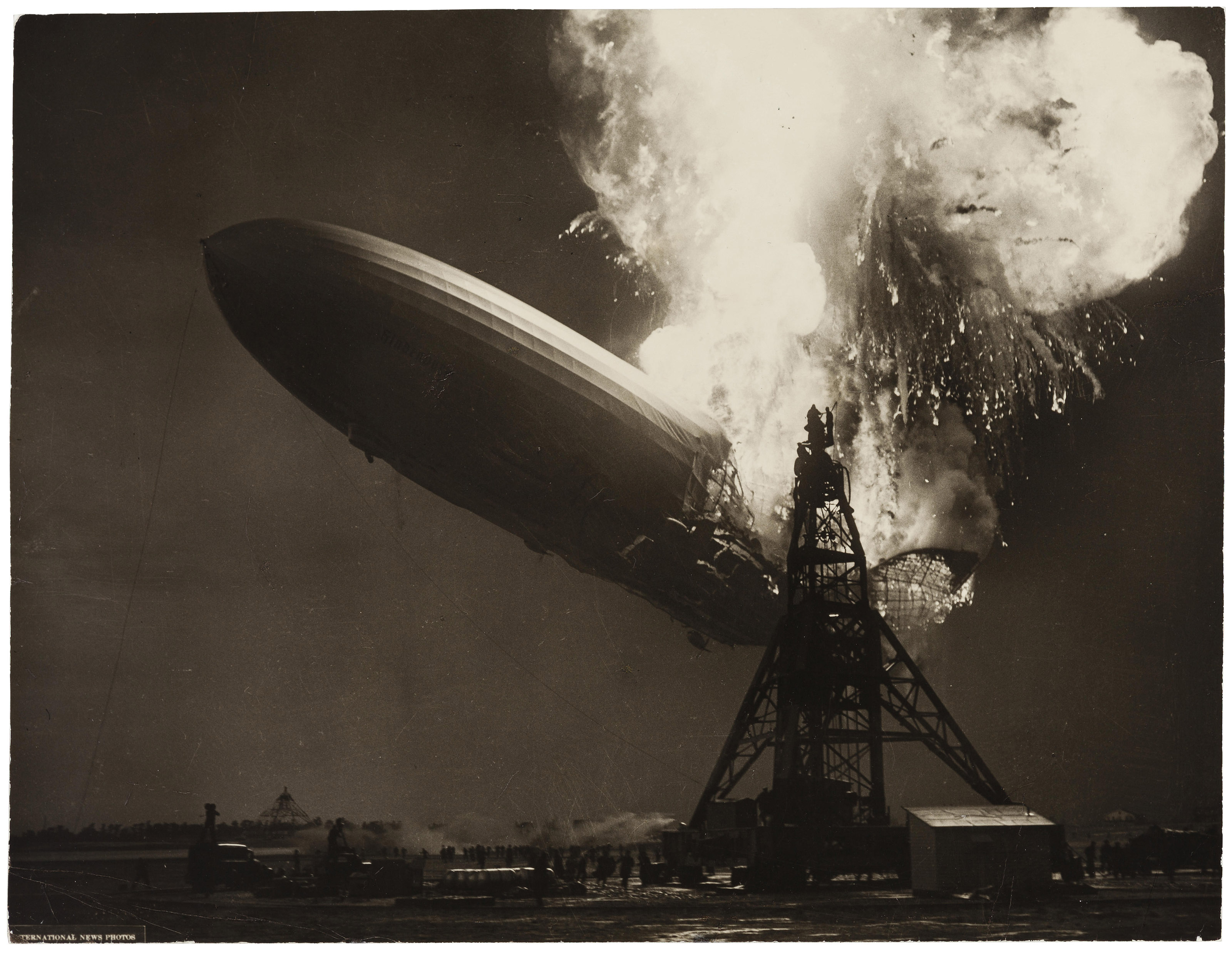 ATTRIBUTED TO MURRAY BECKER (1909–1986), The Hindenburg disaster, 1937 ...