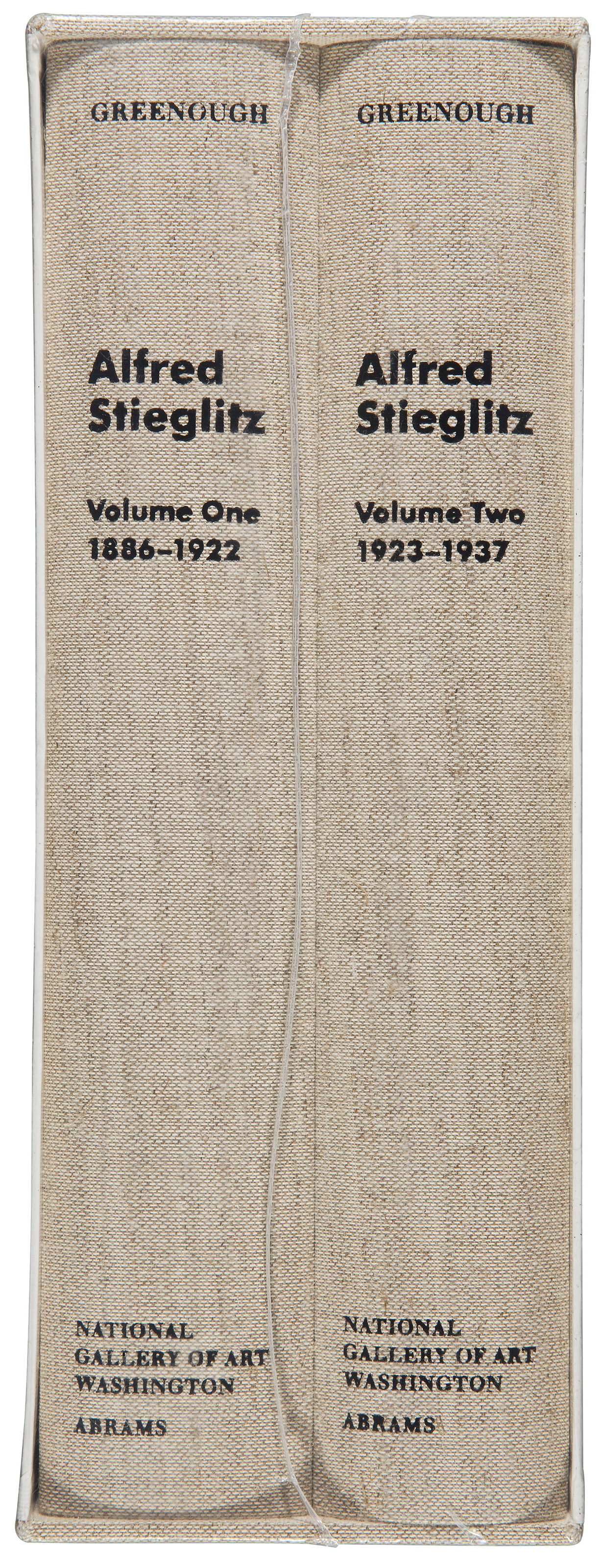 SARAH GREENOUGH (B. 1951), Alfred Stieglitz: The Key Set - Volume