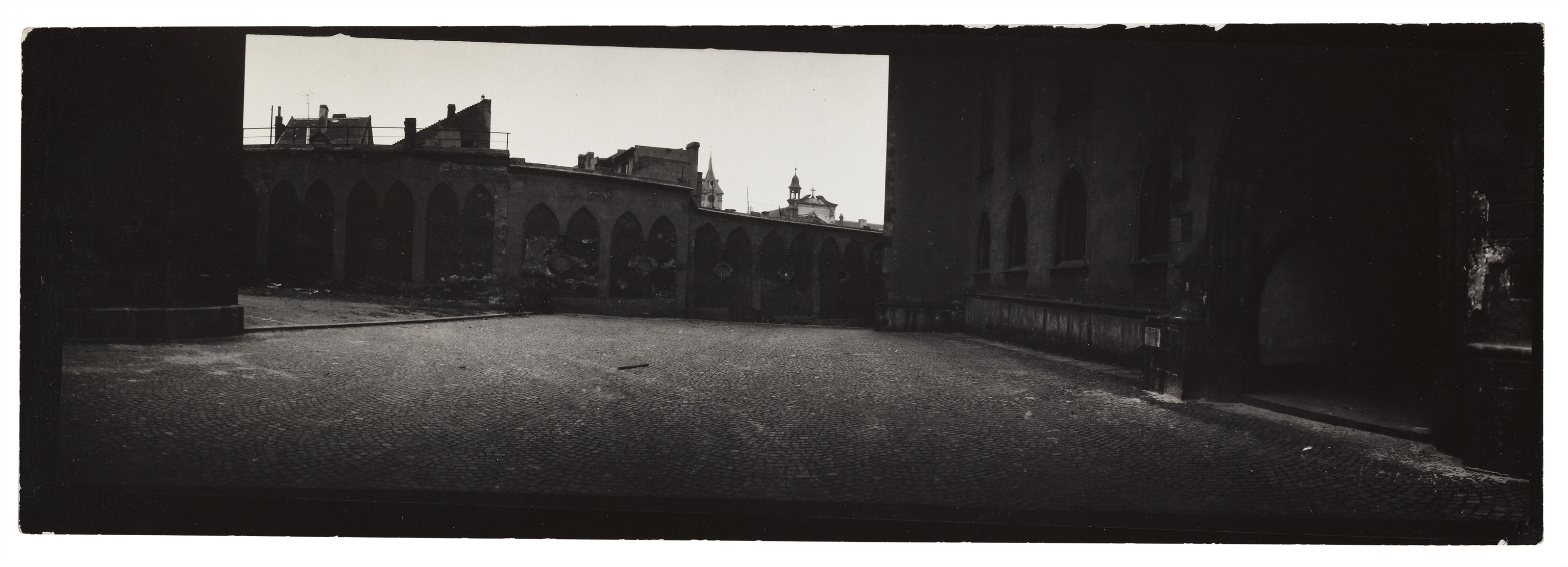 JOSEF SUDEK (1896–1976), Church courtyard panorama, 1950s | Christie