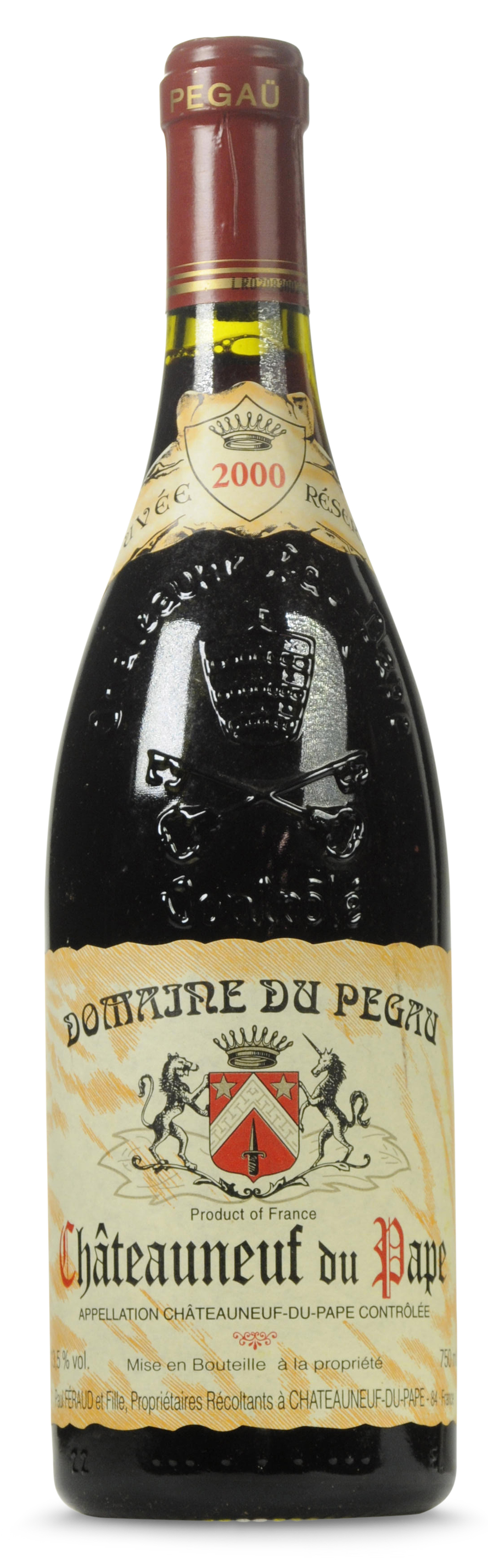 Domaine du Pegau, ChâteauneufduPape Cuvée Réservée 2000, Rhône Christie’s