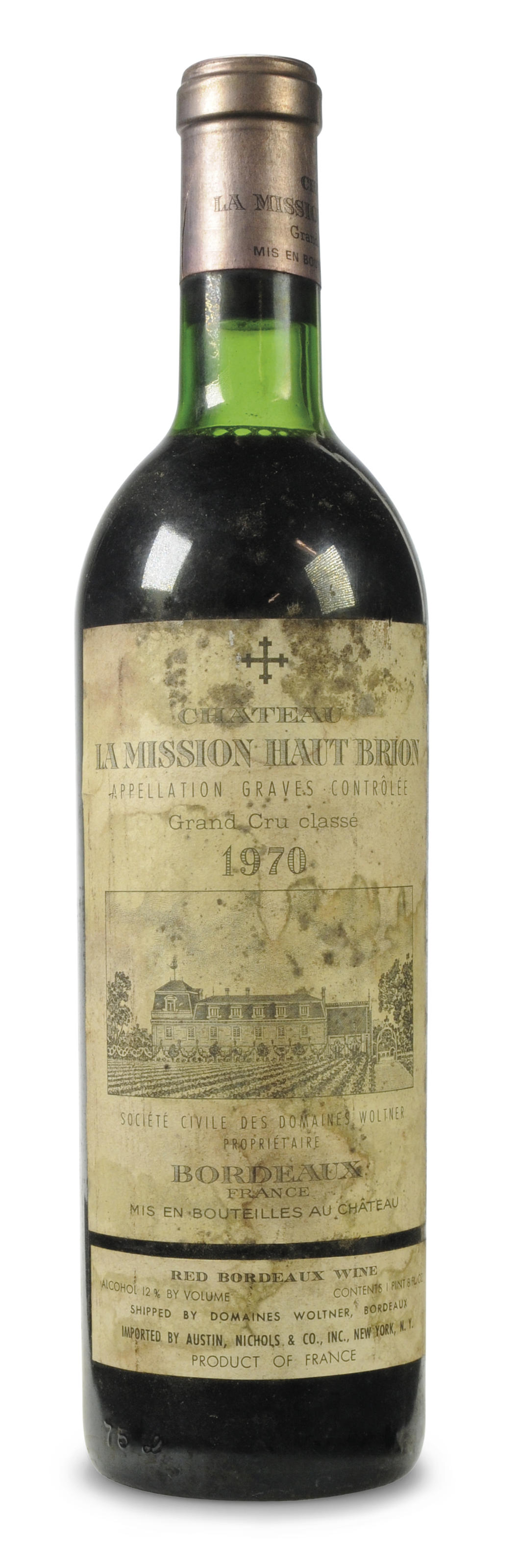 Château La Mission-Haut-Brion 1970, Pessac (Graves), cru