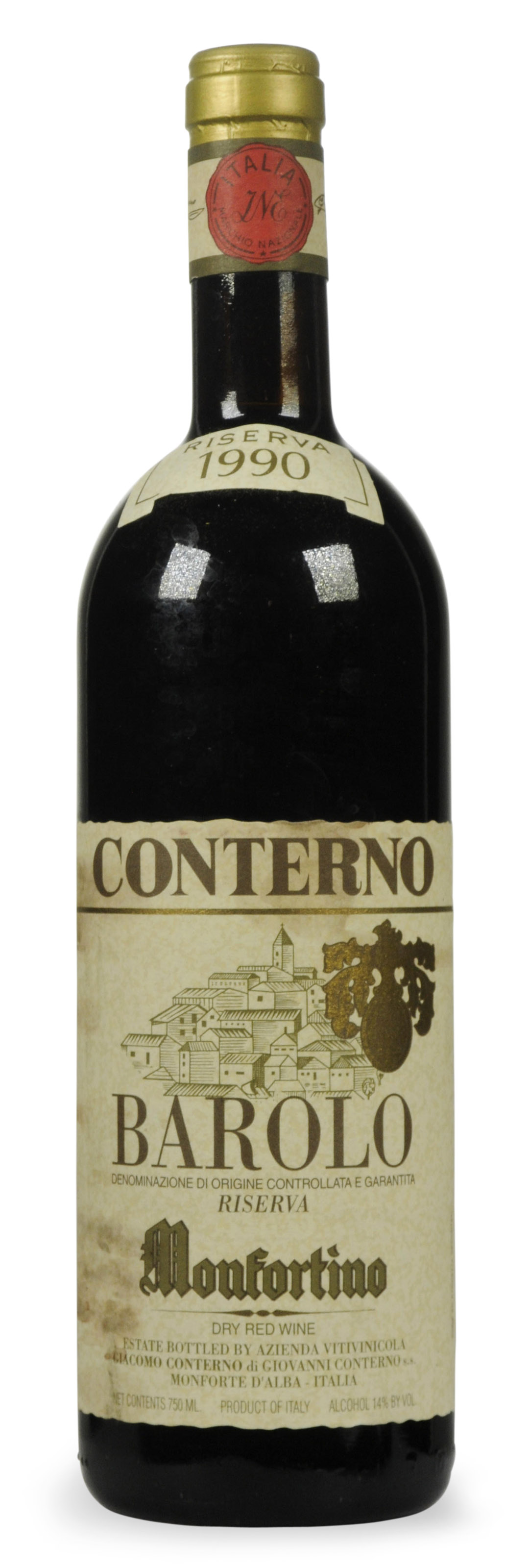 ワイン CONTERNO BAROLO RISERVA 1990 Giacomo Conterno, Barolo Riserva Monfortino 1990, Piedmont