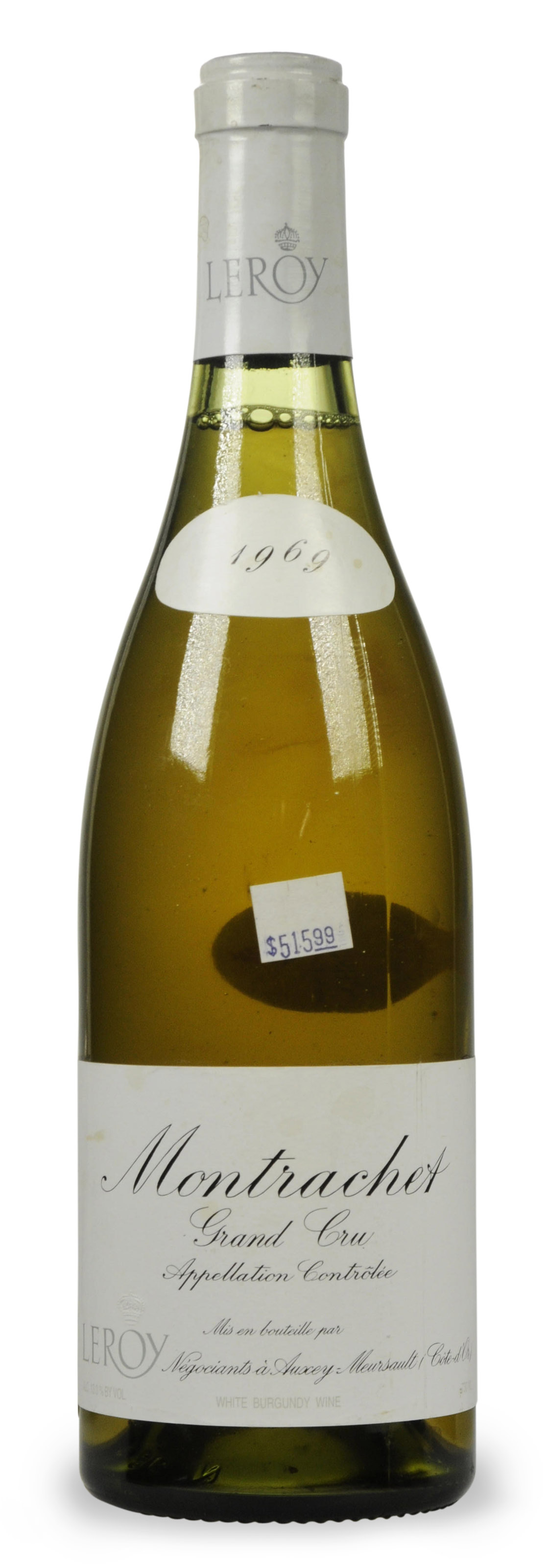 Maison Leroy, Montrachet 1969, Grand Cru, Côte de Beaune | Christie's