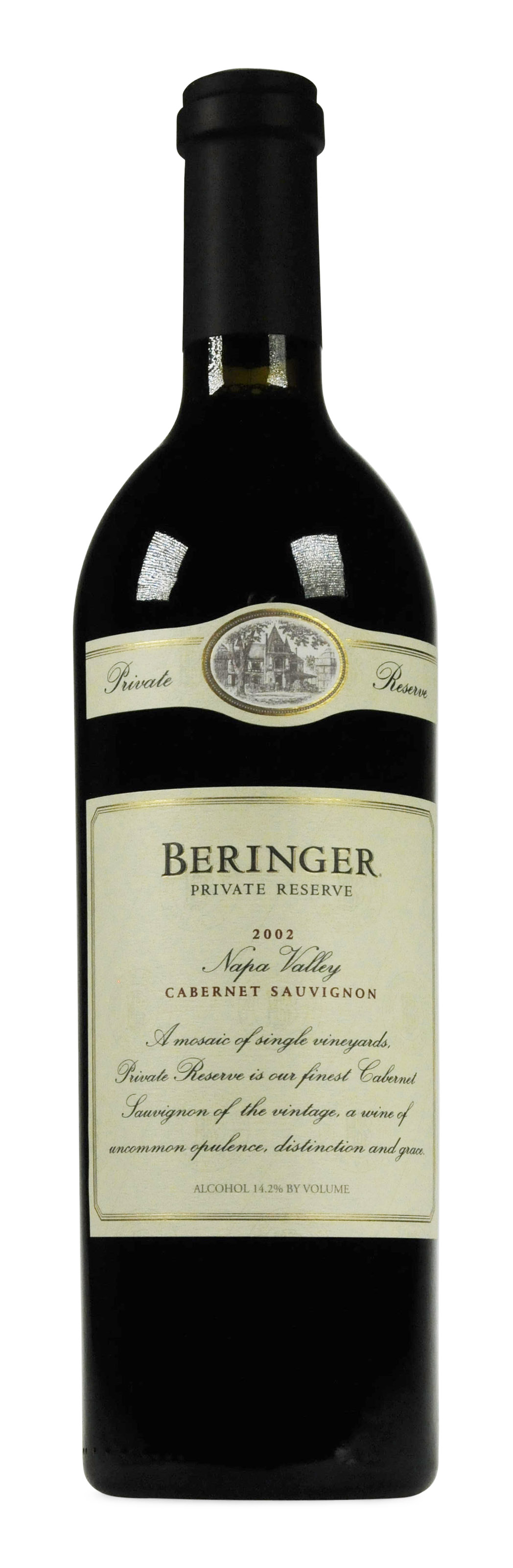 ベリンジャー　プライベートリザーヴ　2002　ナパ Beringer, Private Reserve Cabernet Sauvignon, 2002