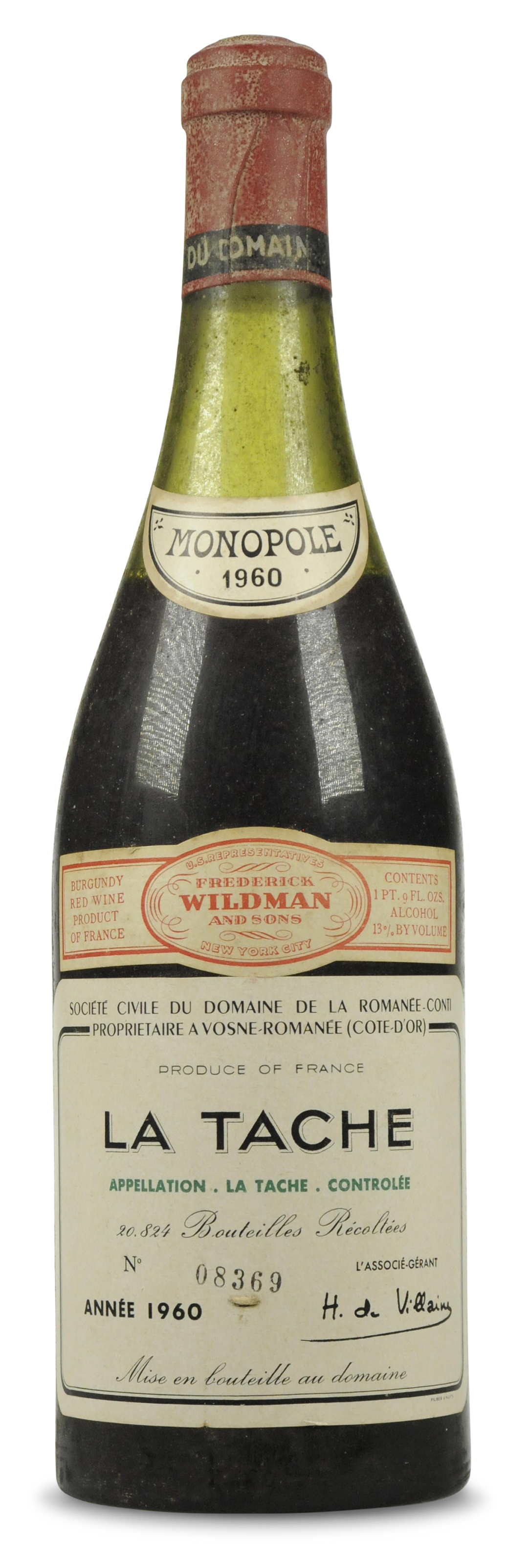 Domaine de la Romanée-Conti, Romanée-Conti 1967, Grand Cru, Côte