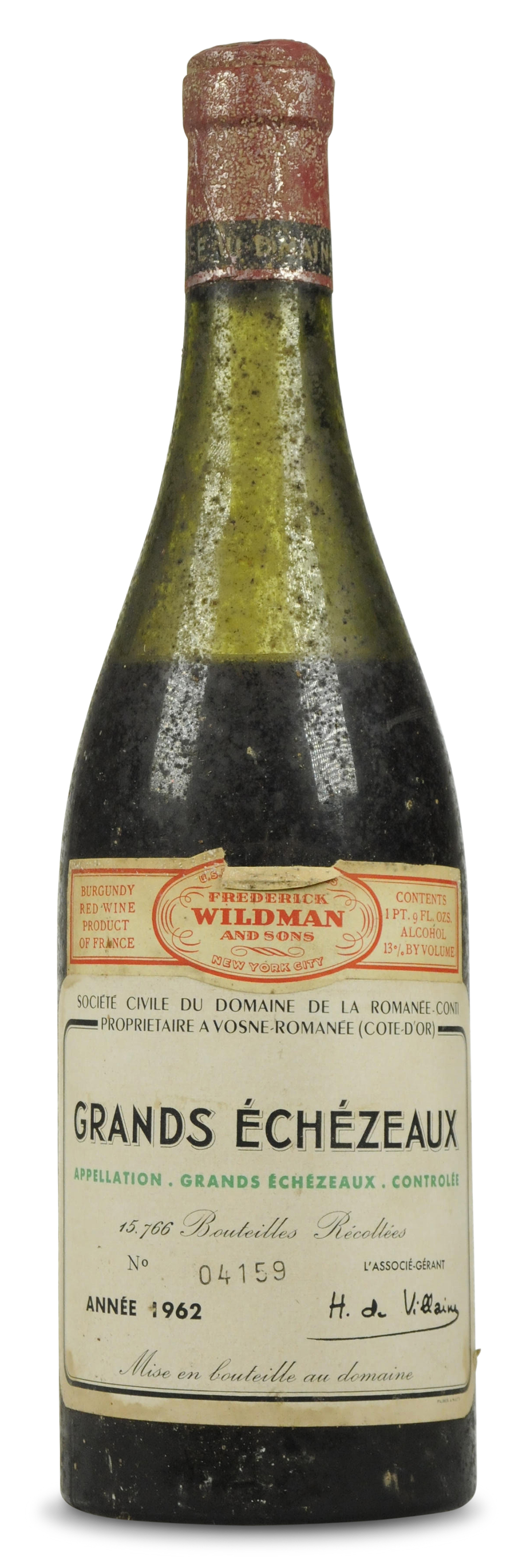Domaine de la Romanée-Conti, Richebourg 1963, Grand Cru, Côte de