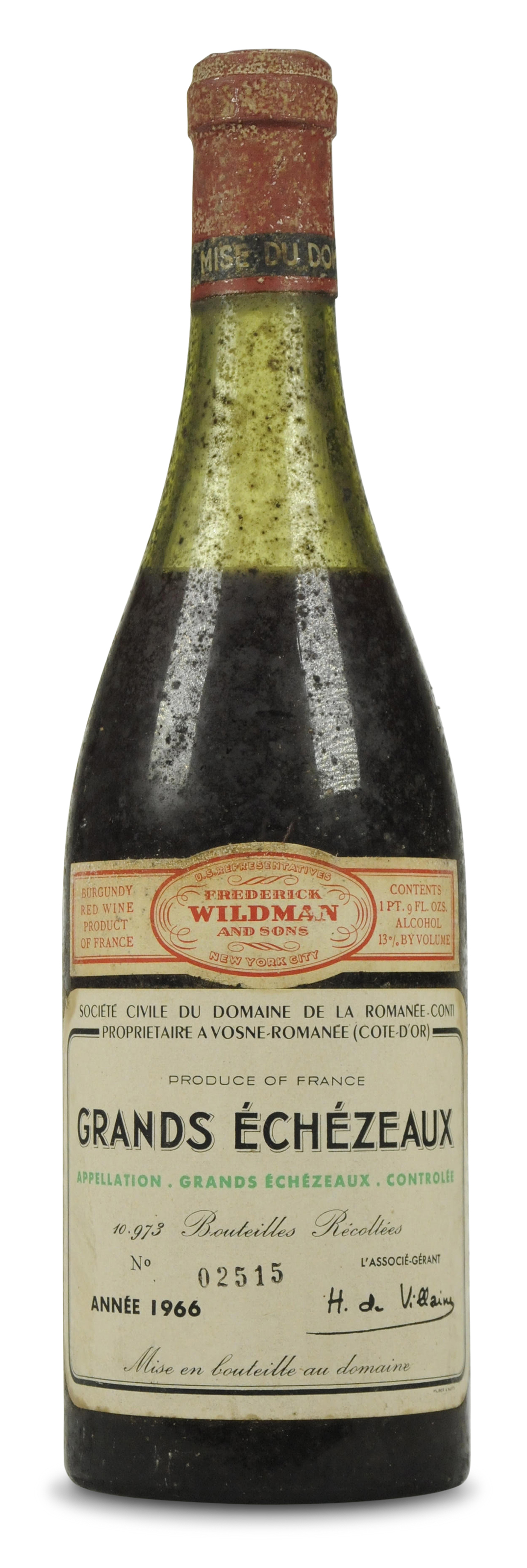 Domaine de la Romanée-Conti, La Tâche 1947, Grand Cru, Côte de
