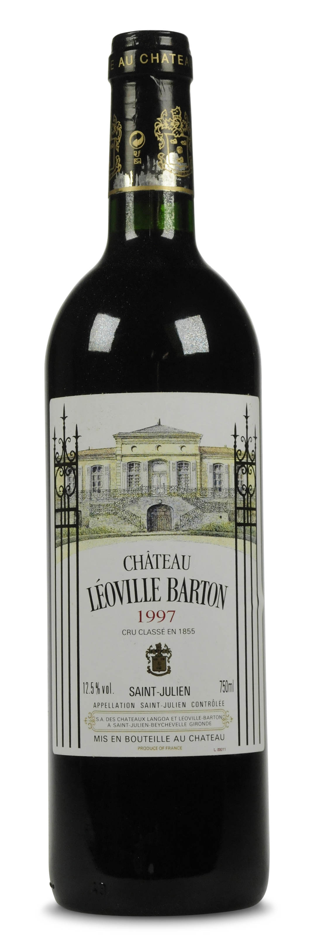 Château LéovilleBarton 1997, SaintJulien, 2ème cru classé Christie’s