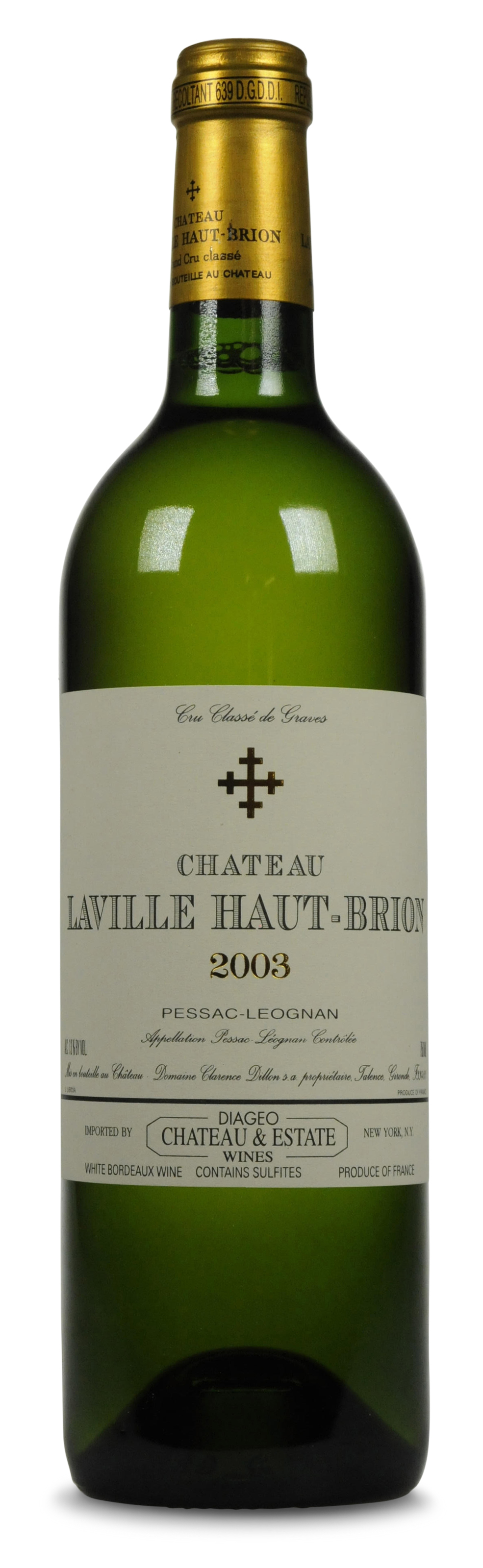 Château Laville Haut Brion Blanc 2003, Talence (Graves), cru classé