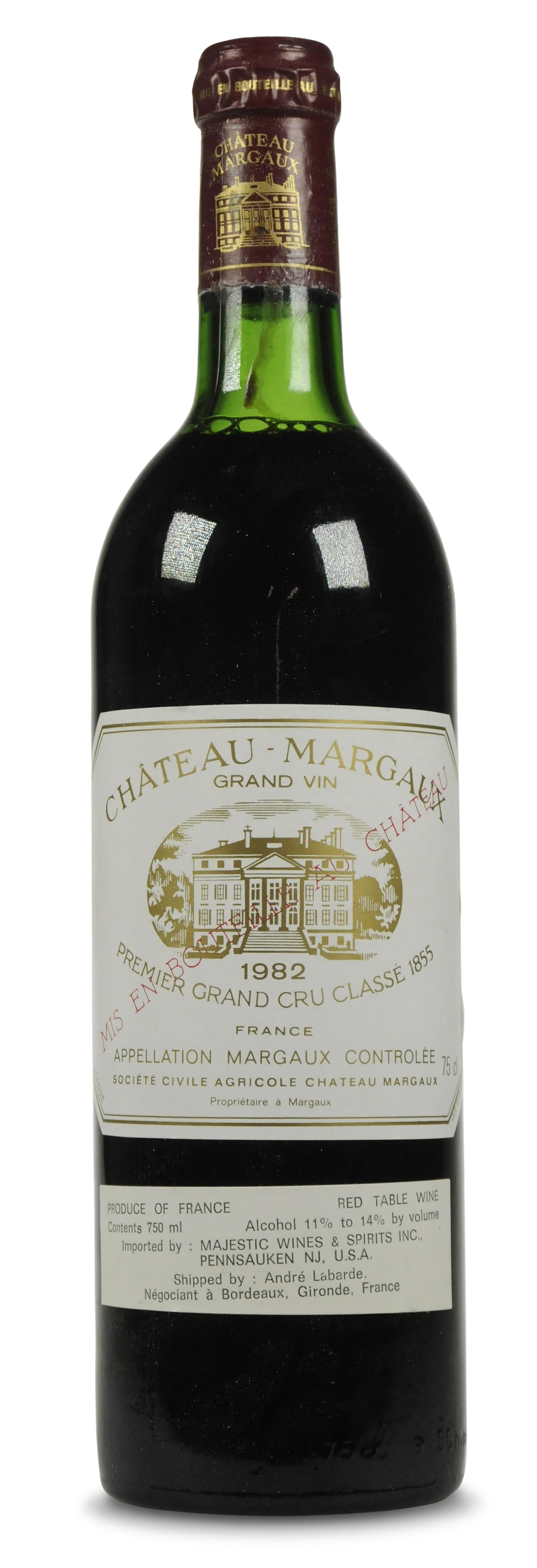 Château Margaux 1982, Margaux, 1er cru classé | Christie's