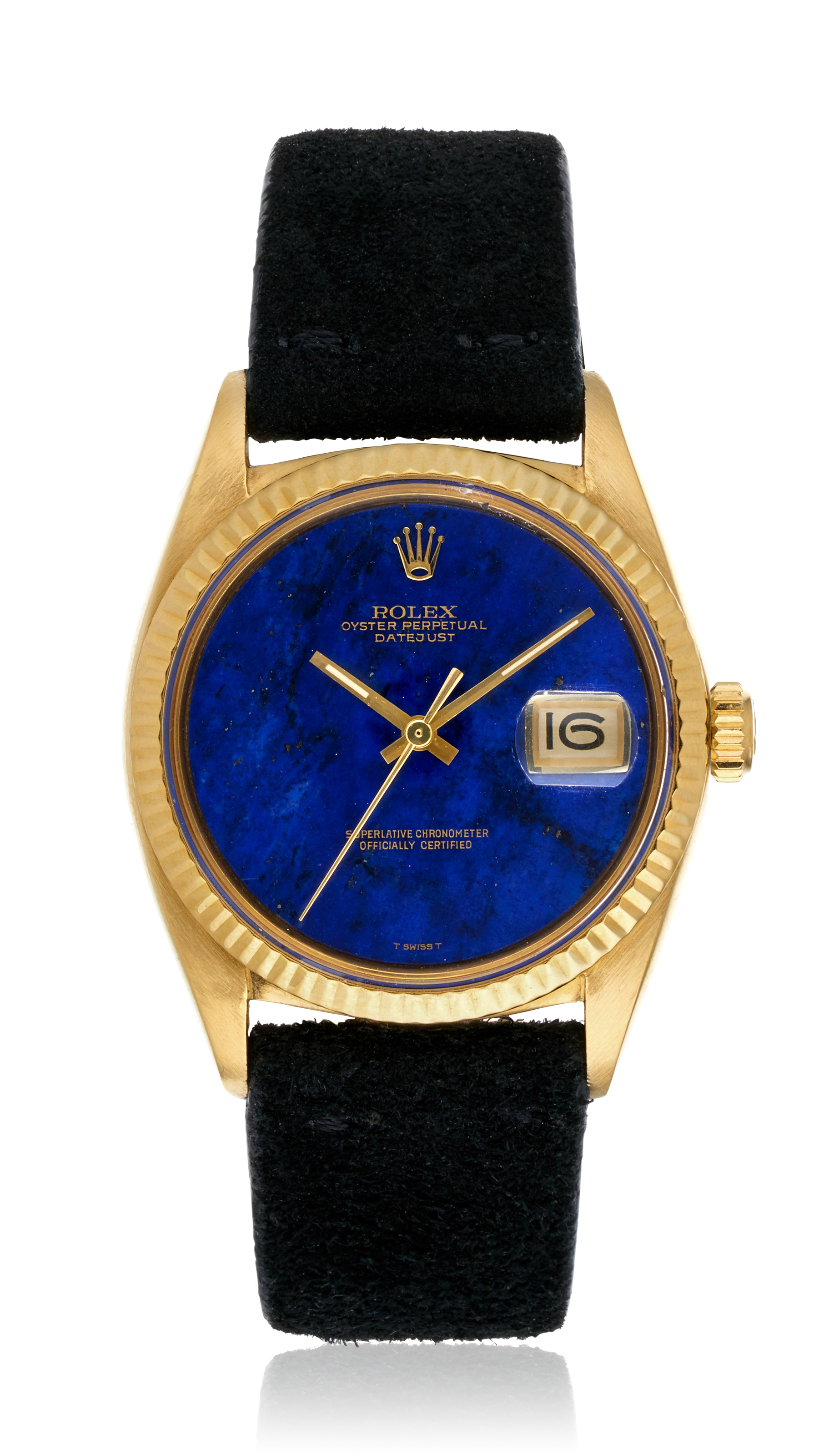 ROLEX, DATEJUST, LAPIS LAZULI, 1601 Christie's