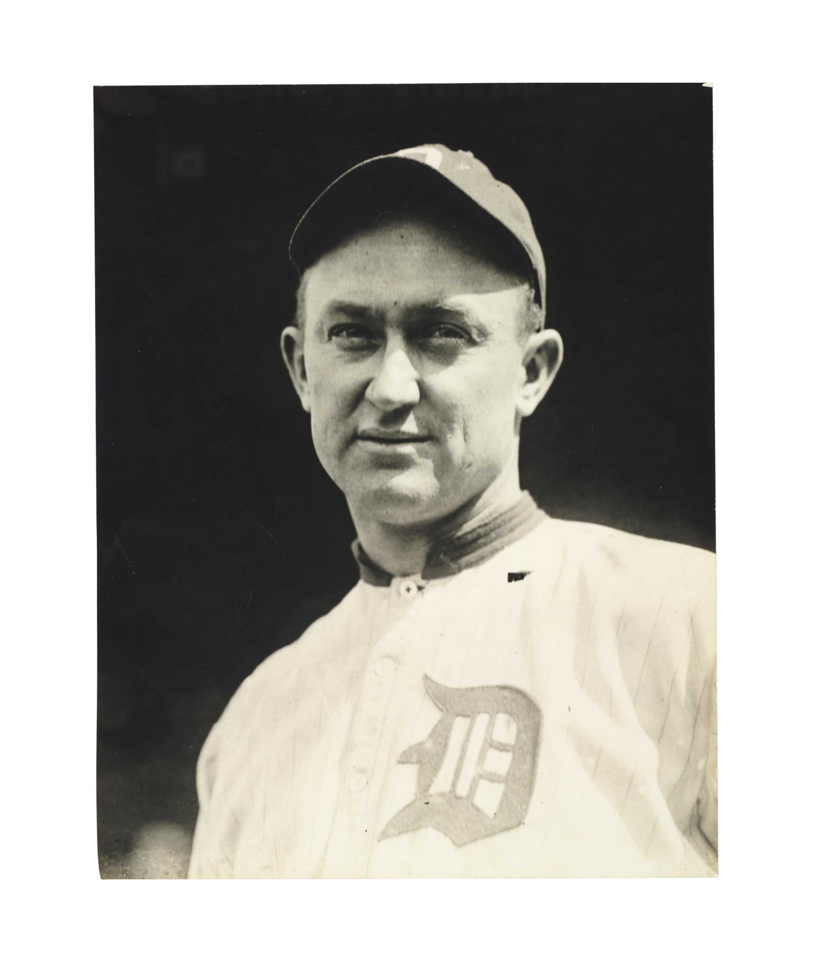 TY COBB PHOTOGRAPH