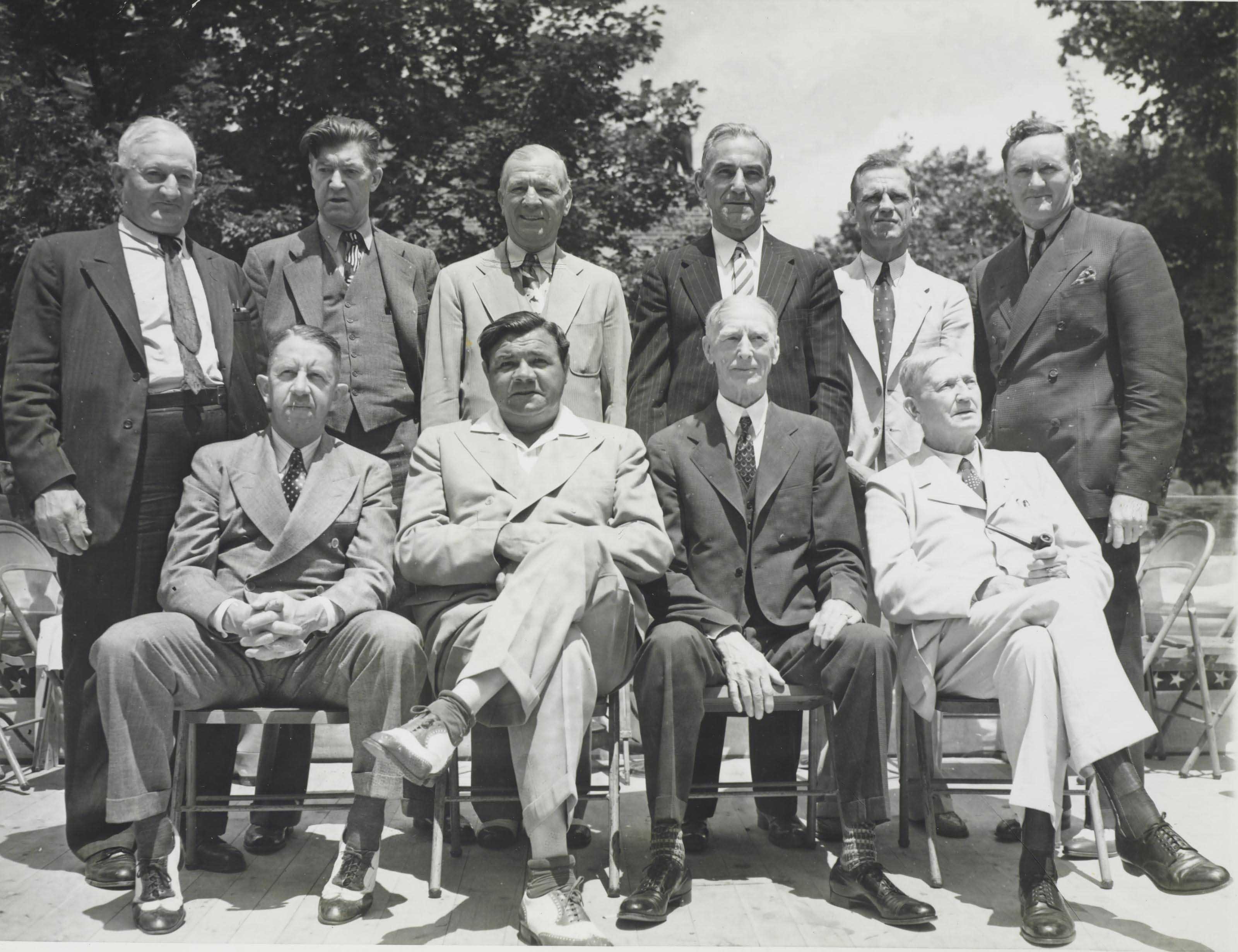 1939 HALL OF FAME INDUCTION PHOTOGRAPH | Christie's