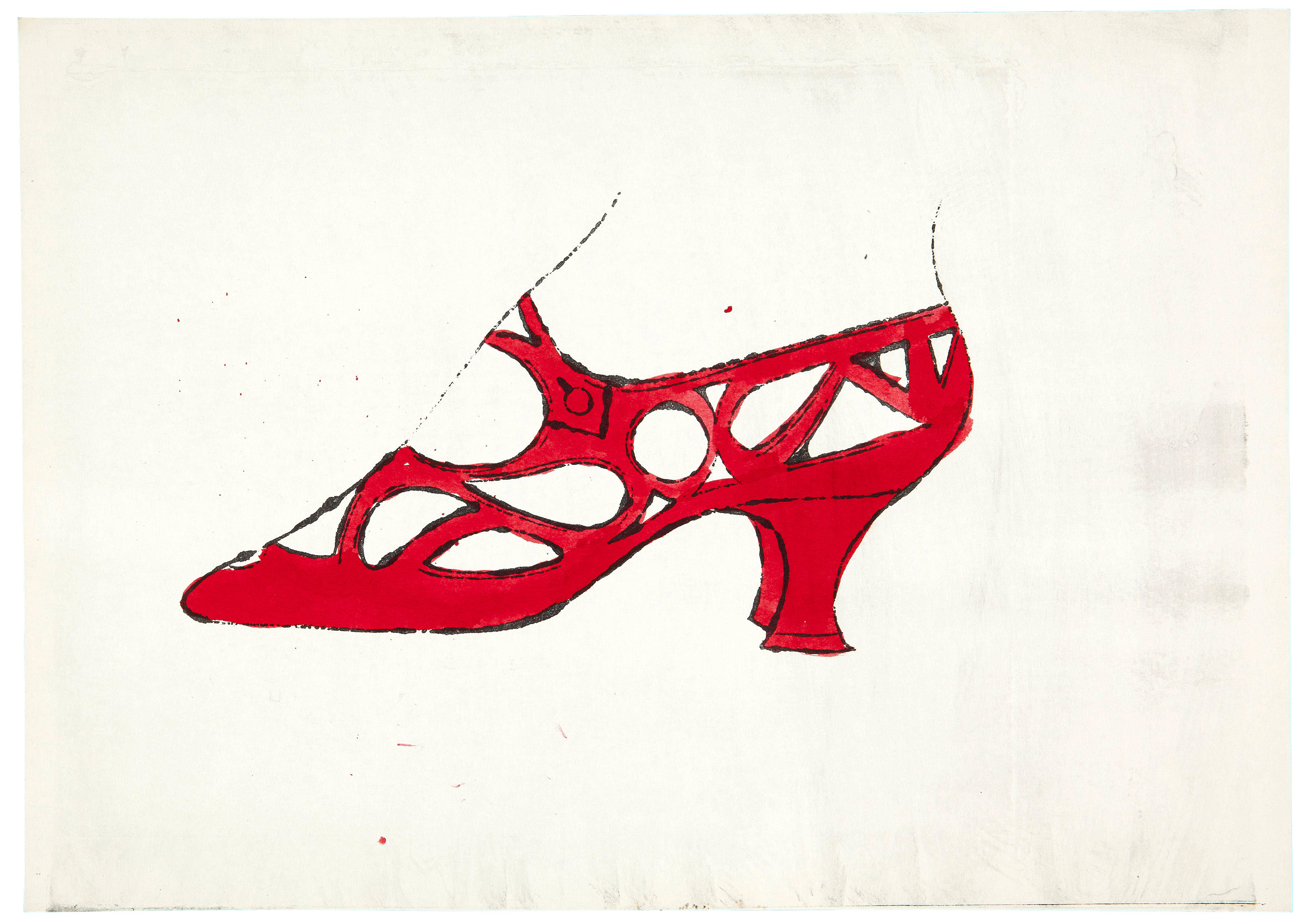 ANDY WARHOL (1928-1987), A la Recherche du Shoe Perdu: one plate