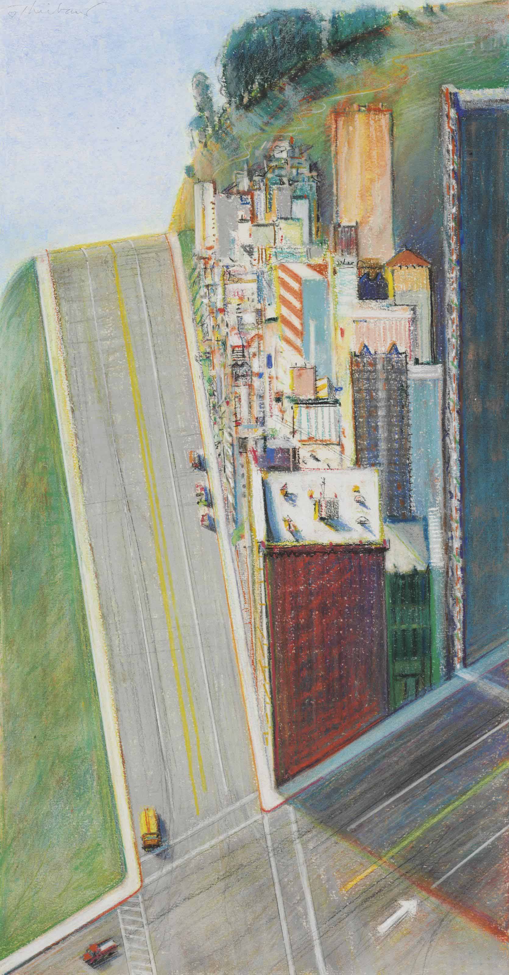 Wayne Thiebaud (b. 1920) , City and Streets Christie's