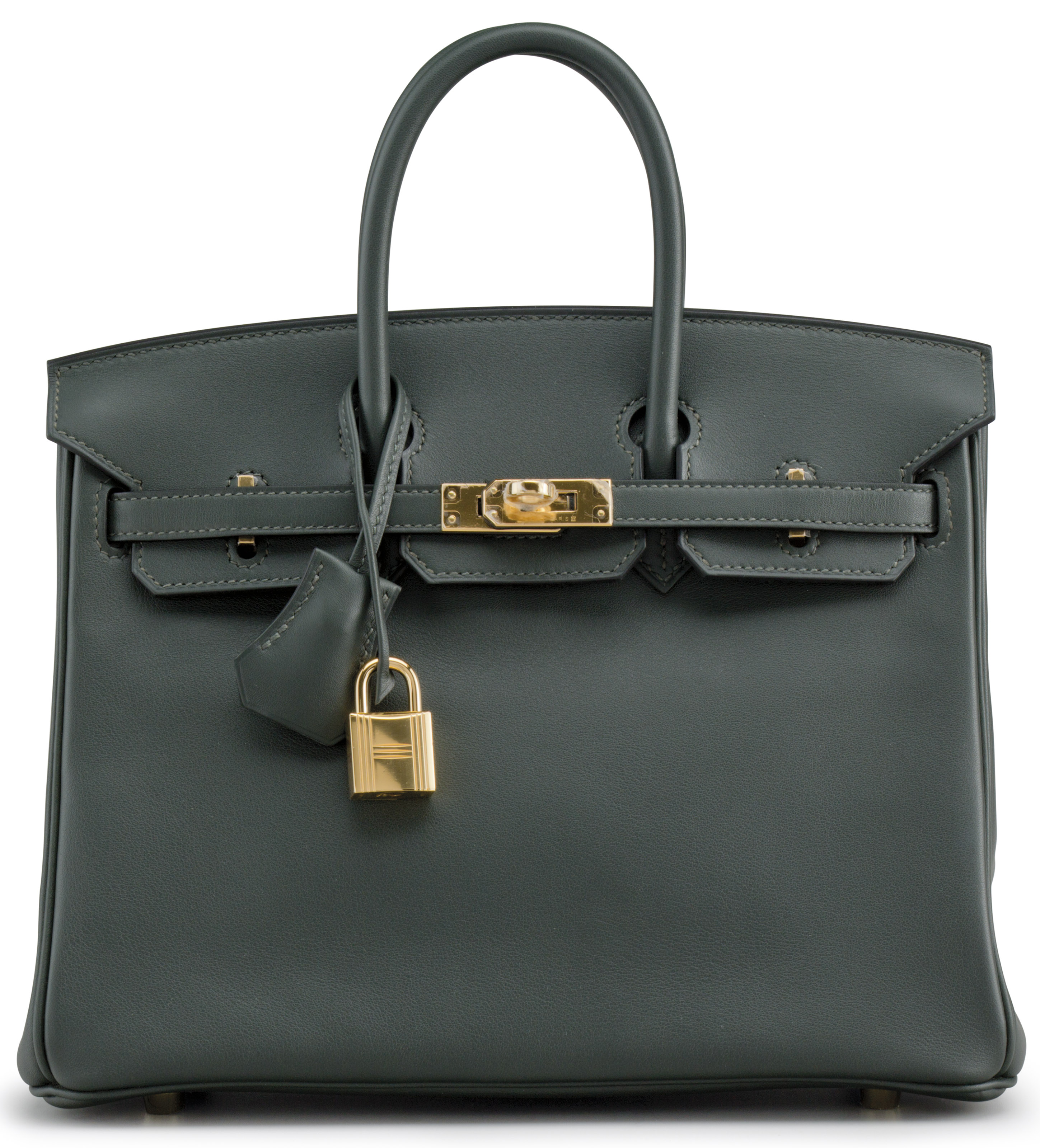 A VERT FONCE SWIFT LEATHER BIRKIN 25 BAG, HERMÈS, 2016 Christie's