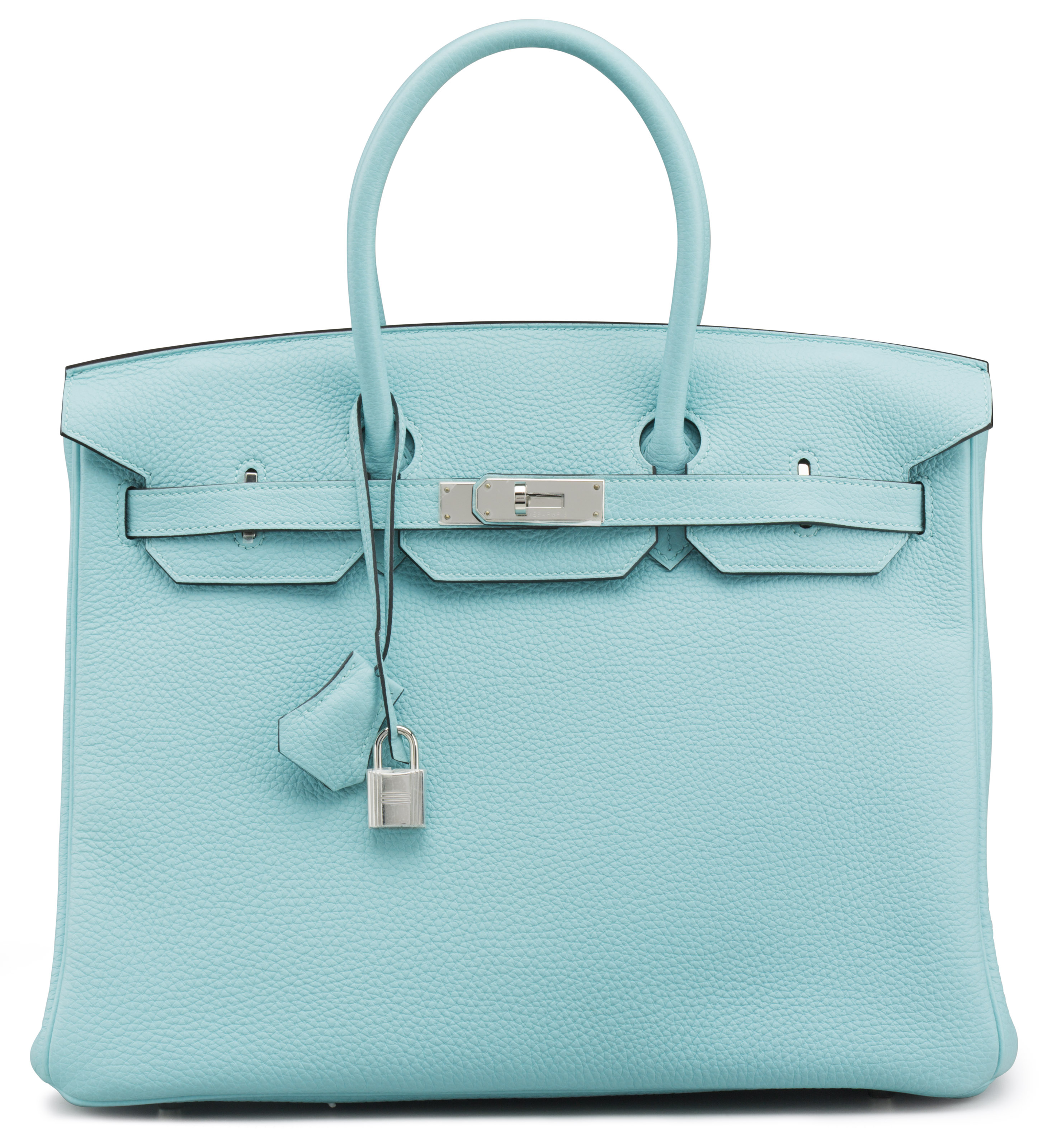 A BLEU ATOLL TOGO LEATHER BIRKIN 35 BAG HERMES 2015 Christie s