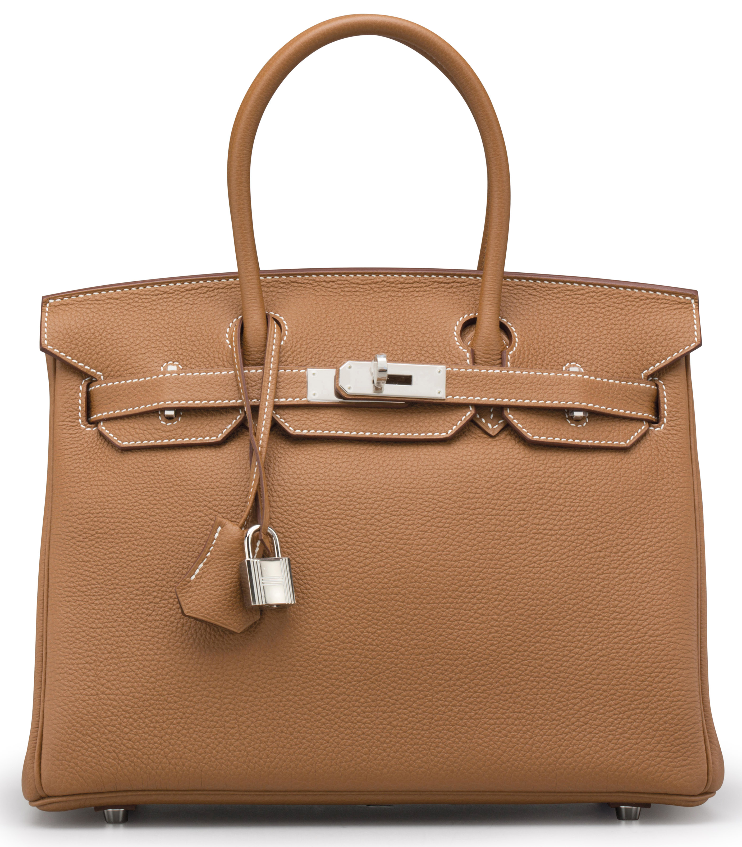 A NATURAL BARENIA LEATHER & TOILE HAC BIRKIN 32 BAG, HERMÈS, 2003