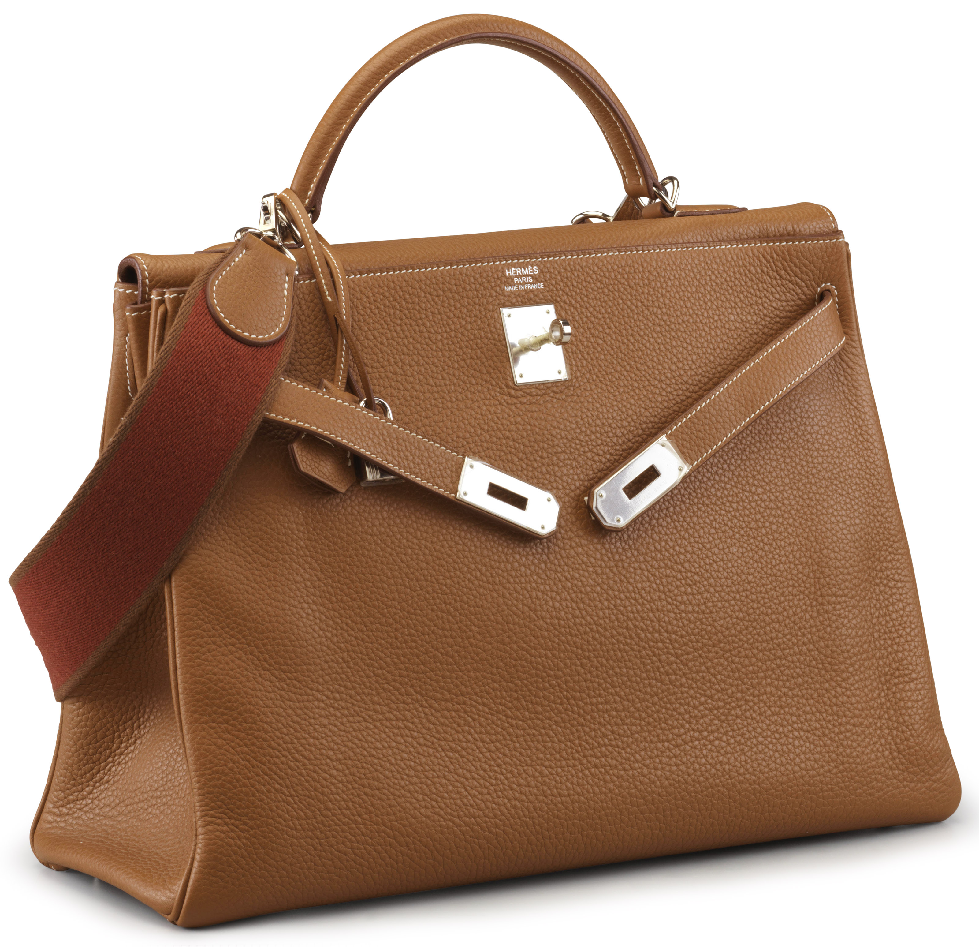 A GOLD CLEMENCE LEATHER AMAZON RETOURNE KELLY 40 BAG HERMES 2010 Christie s