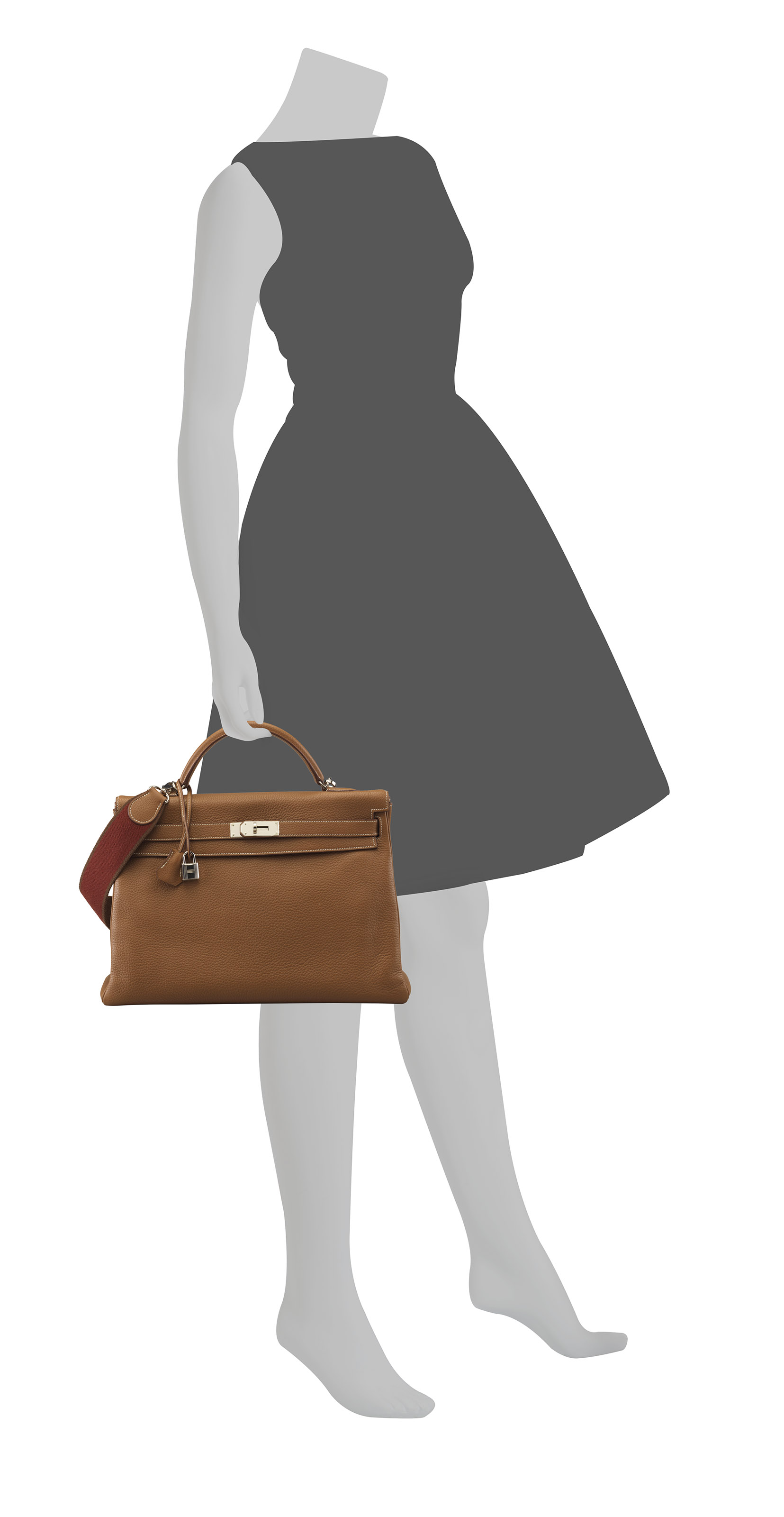 A GOLD CLEMENCE LEATHER AMAZON RETOURNE KELLY 40 BAG HERMES 2010 Christie s