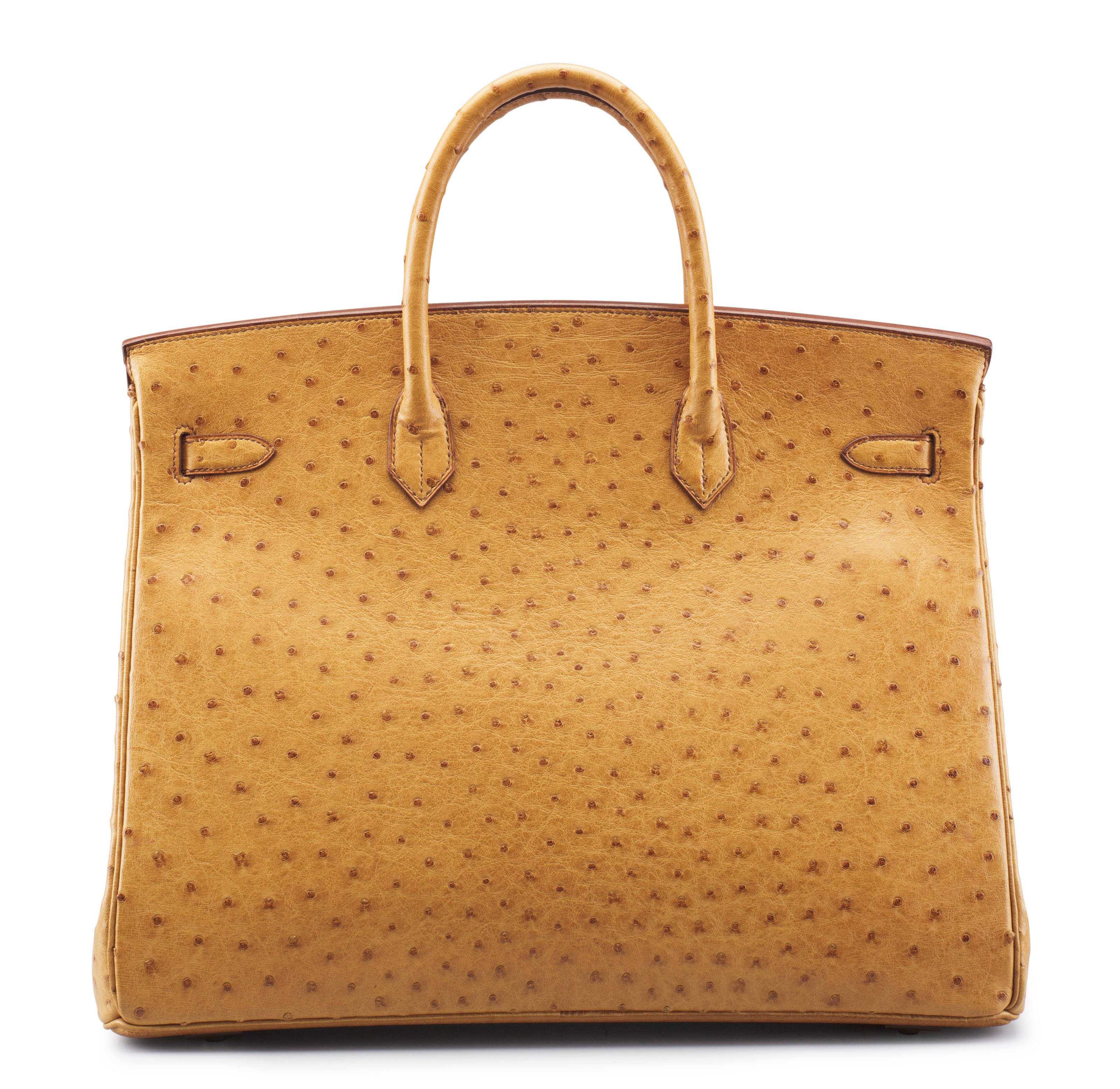HERMÈS, 1995, A COGNAC OSTRICH BIRKIN 40 BAG | Christie's