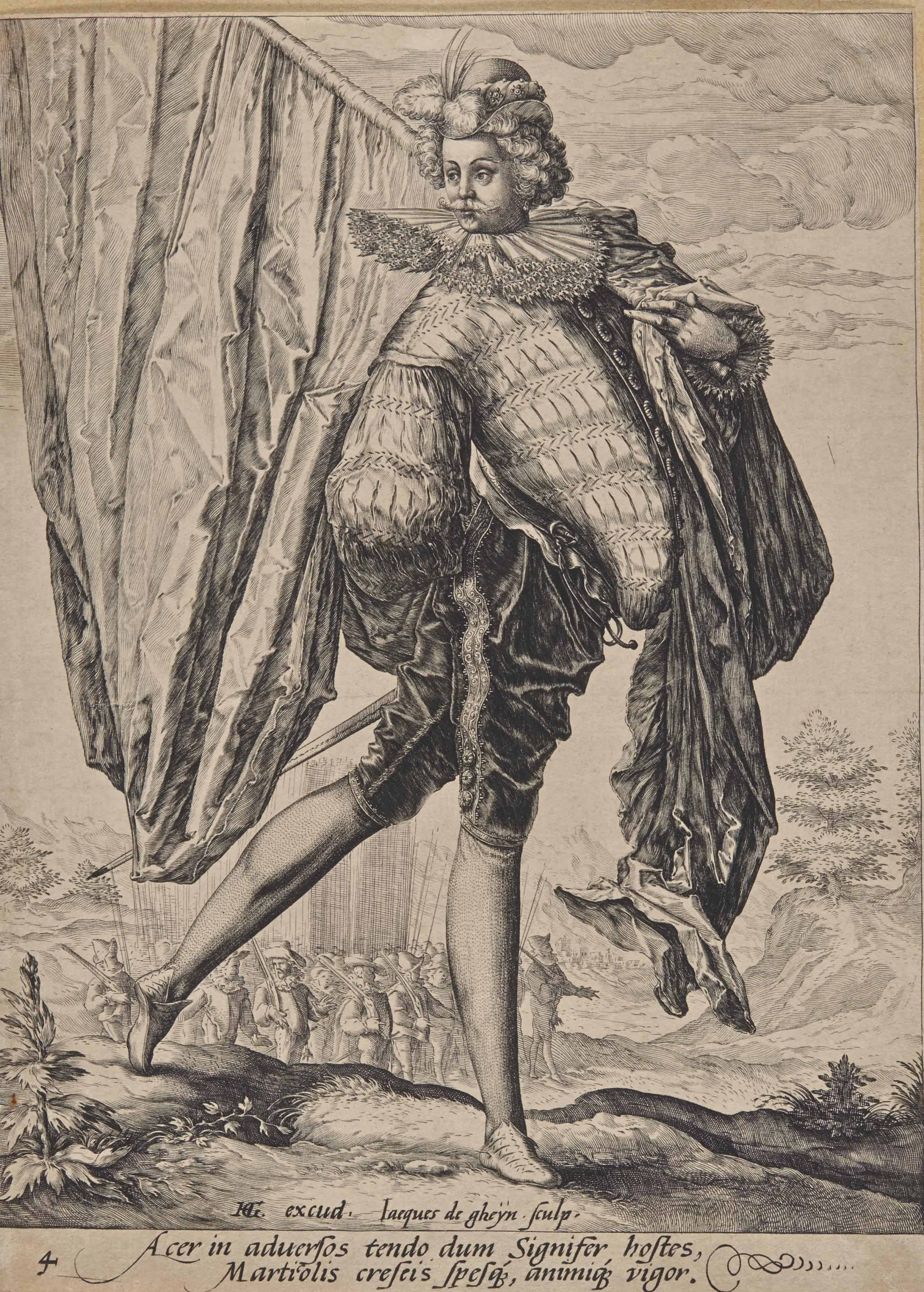 JACQUES DE GHEYN LE JEUNE (ANVERS 1565LA HAYE 1629) D'APRES HENDRIK