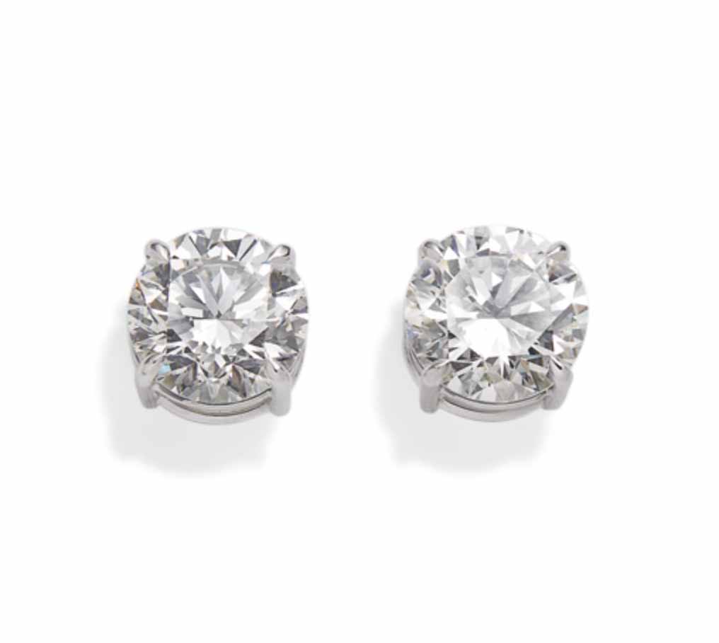 Lot Bague + Paire De Clous D'oreilles Fantaisie - Bijoux Occasion