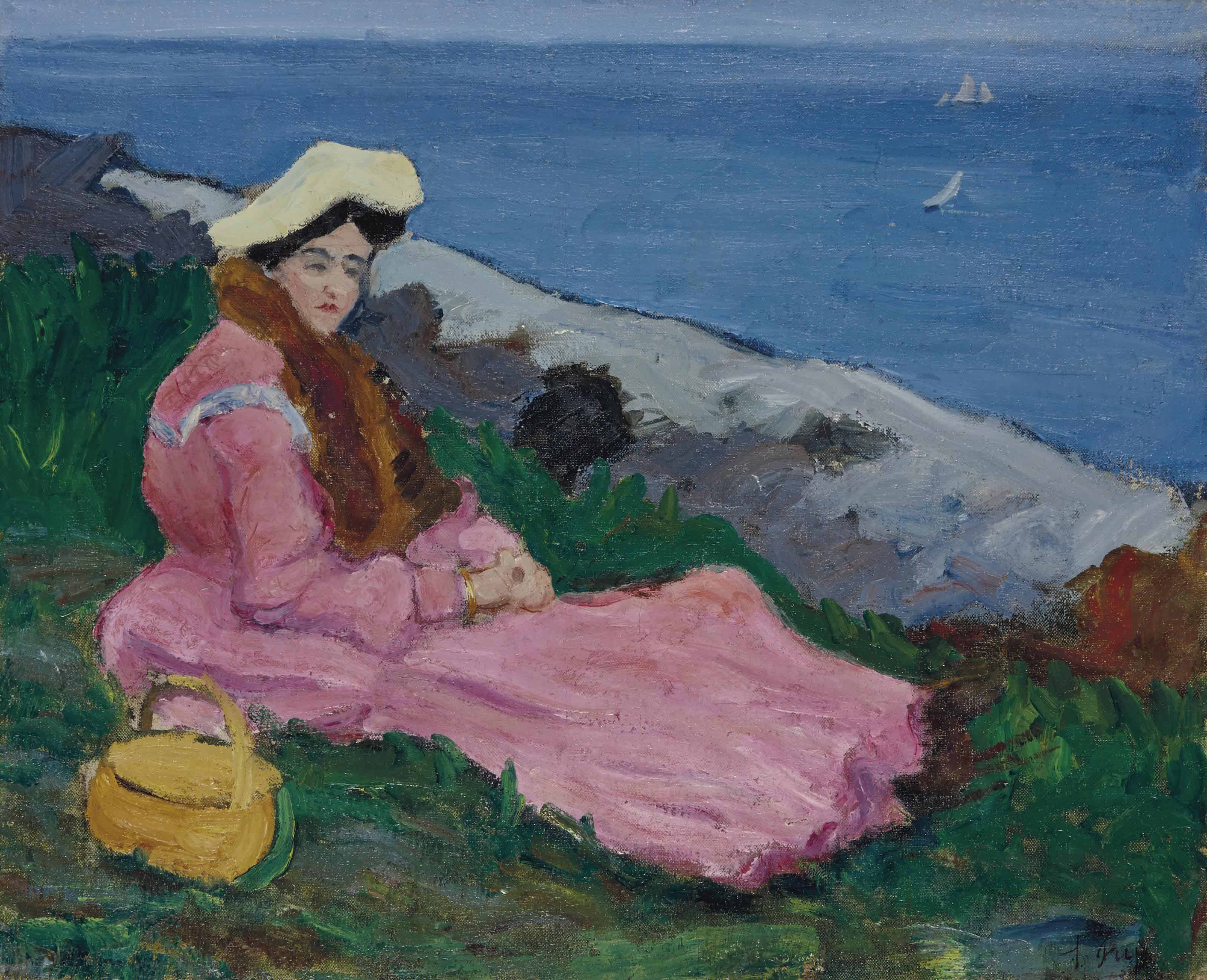 Jean Puy 1876 1960 Jeune Femme Sur La Plage 20th Century Paintings Christie S
