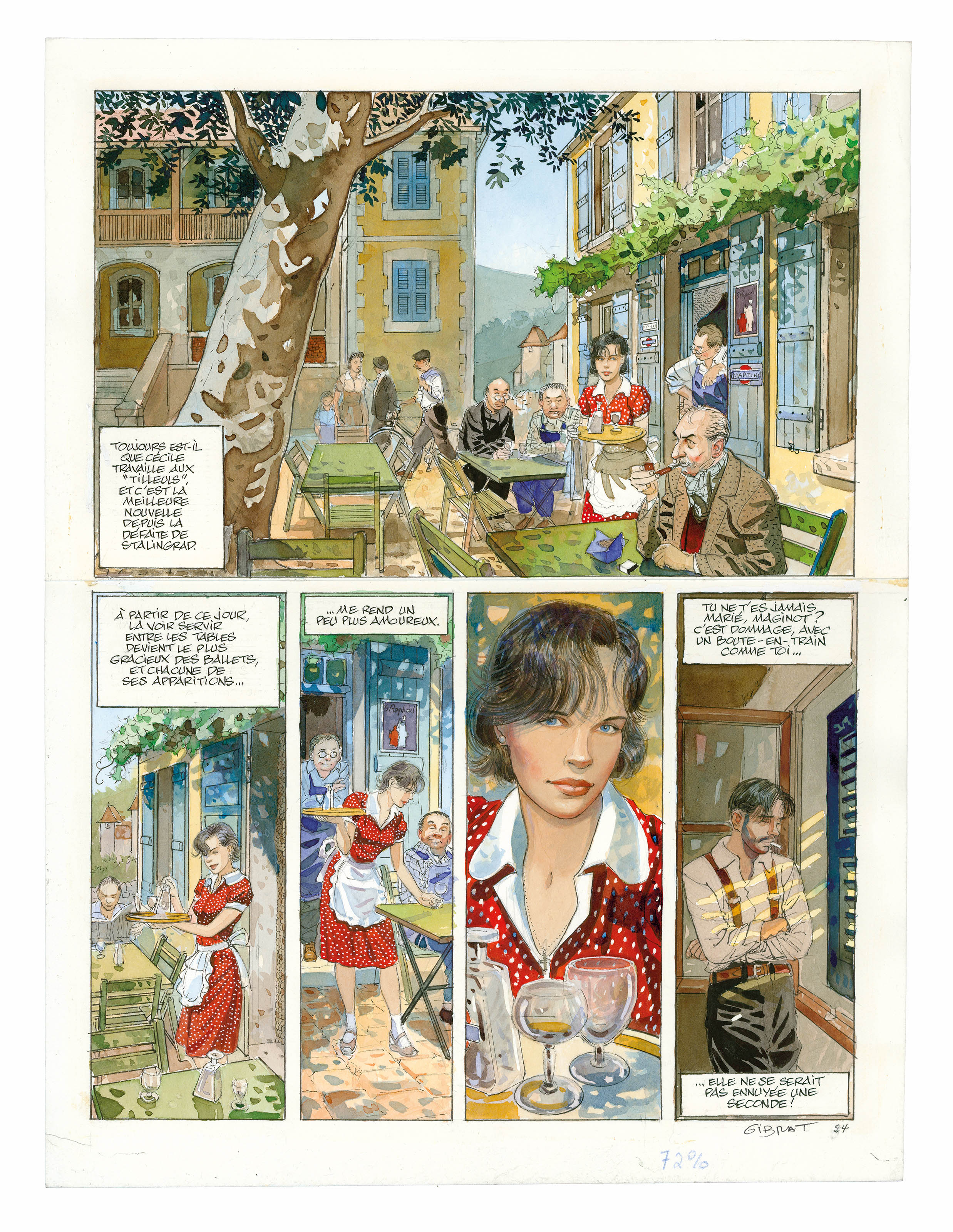 Jeanne par Jean-Pierre Gibrat - Œuvre originale