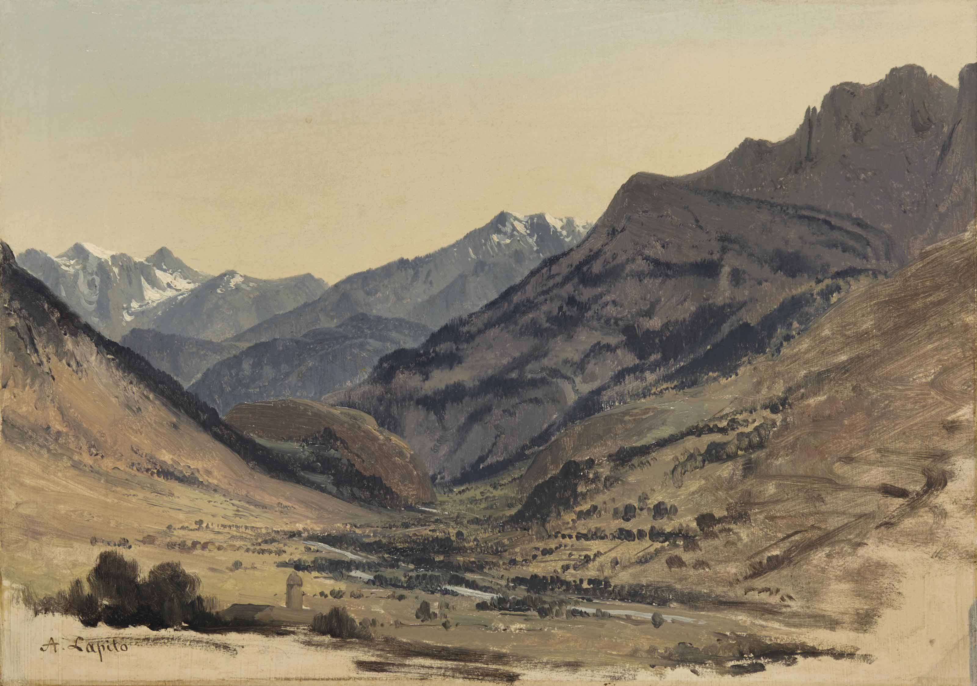 LOUIS-AUGUSTE LAPITO (JOINVILLE-LE-PONT 1803-1874 BOULOGNE-SUR-SEINE ...