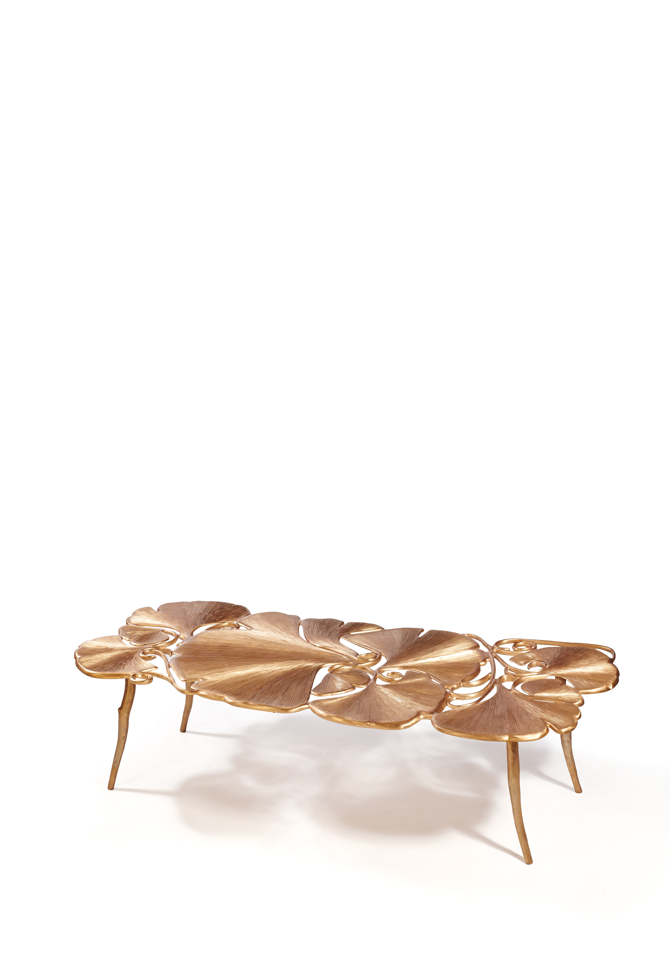 Claude Lalanne, Table Basse Gingko, Grand modele, 2011, sold for €266,500 on 22 November 2016 at Christie's in Paris