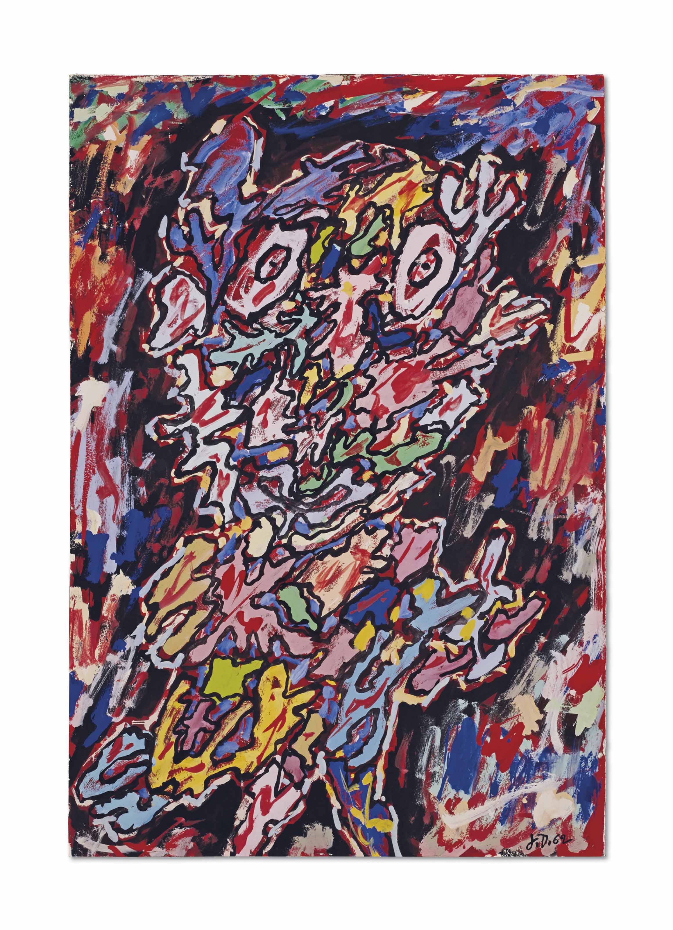 JEAN DUBUFFET (19011985) , Personnage des Légendes