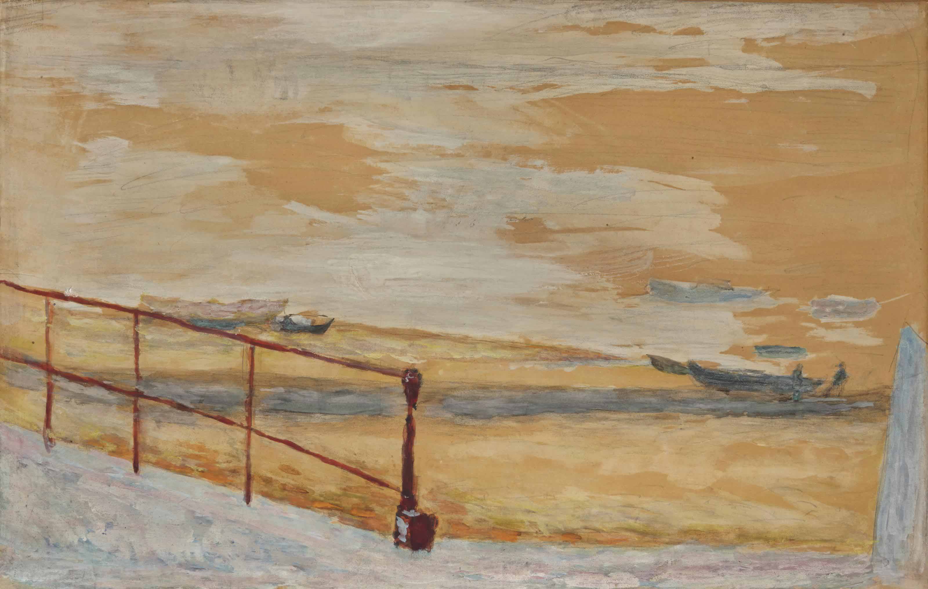 Pierre Bonnard 1867 1947 La Plage à Trouville