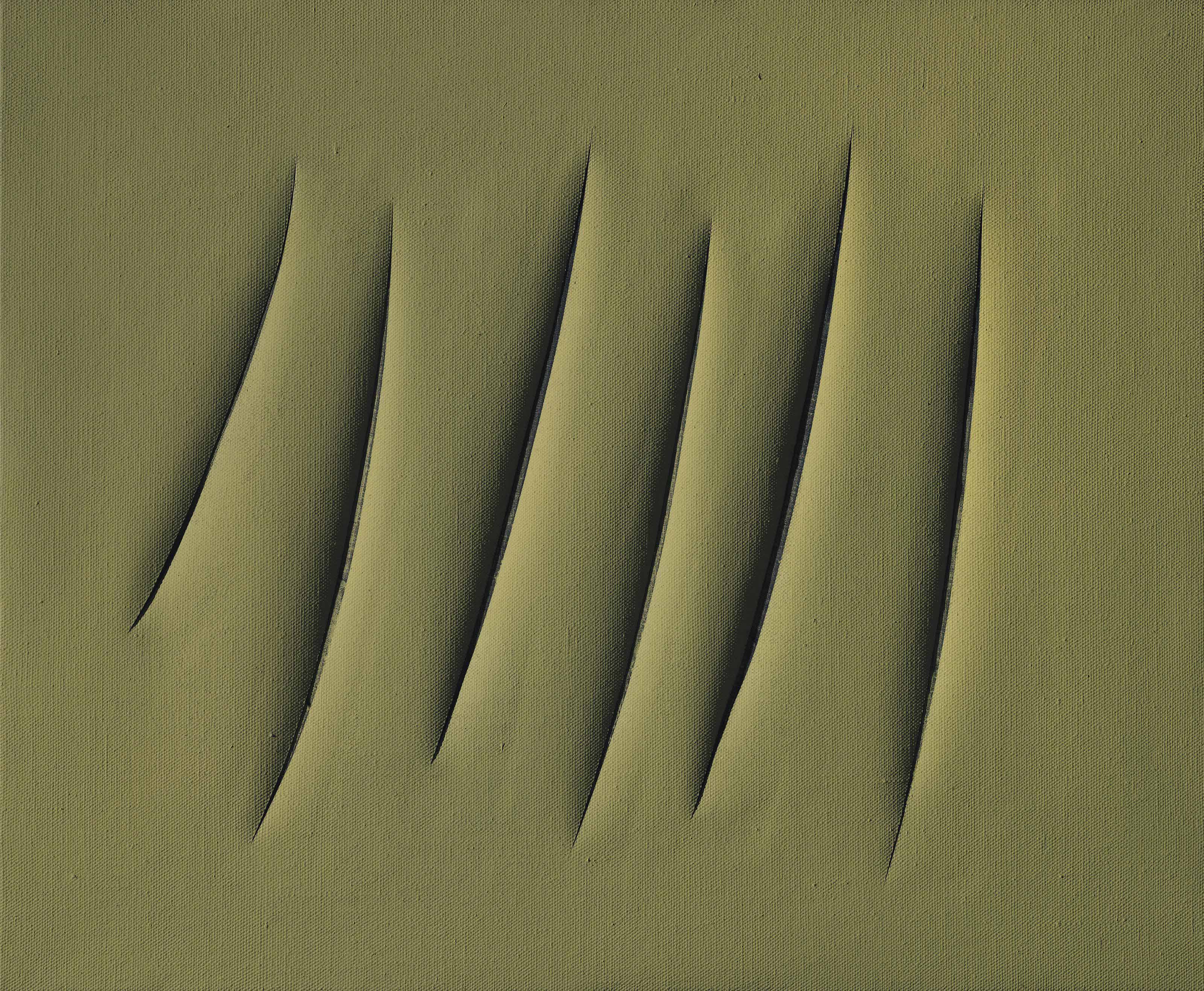 Lucio Fontana (18991968) , Concetto spaziale, Attese