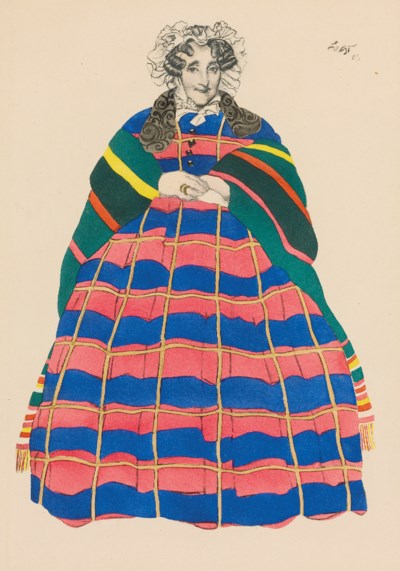 Леон бакст картины древний ужас