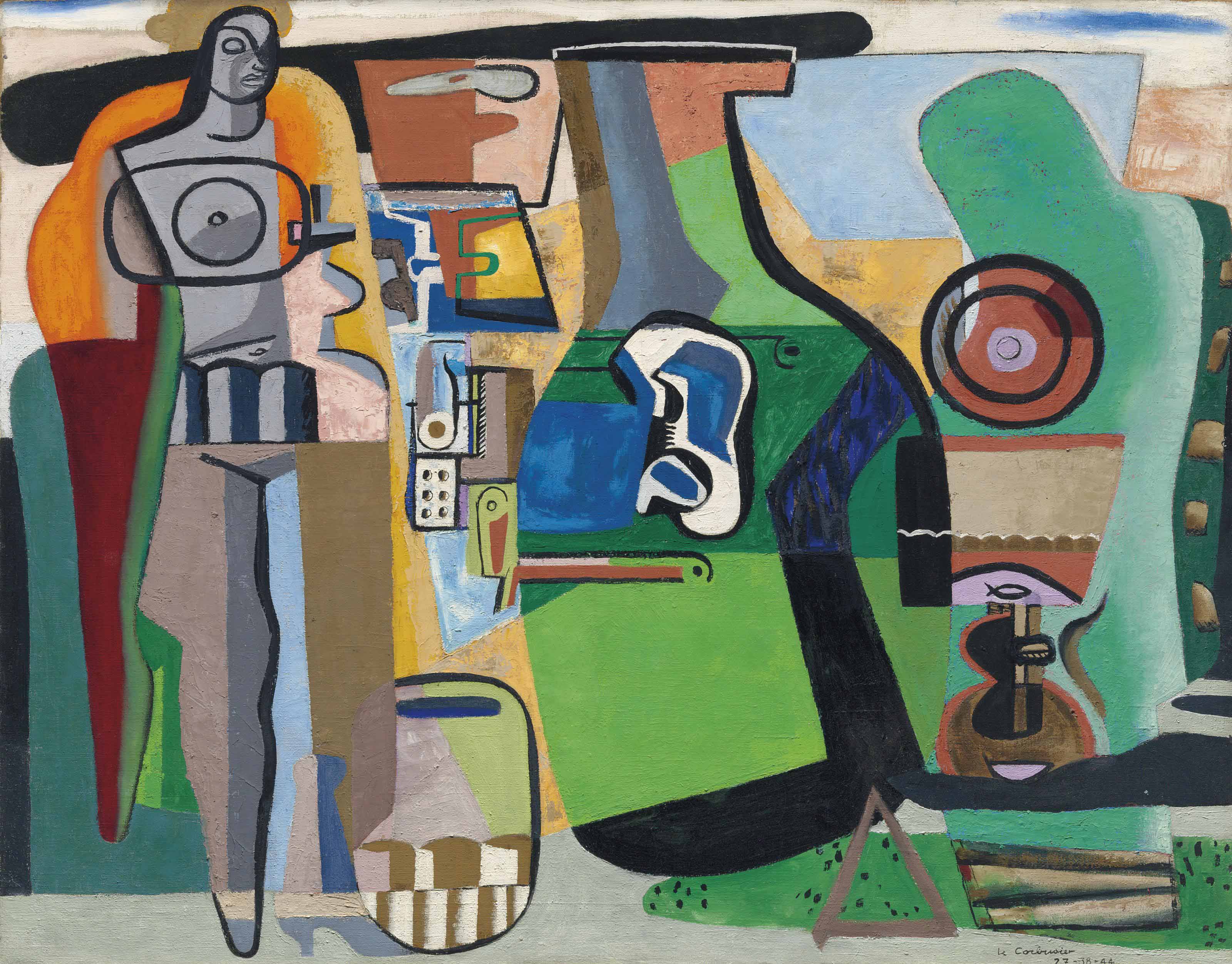 Le Corbusier 1887 1965 Nature Morte Et Figure Christie S