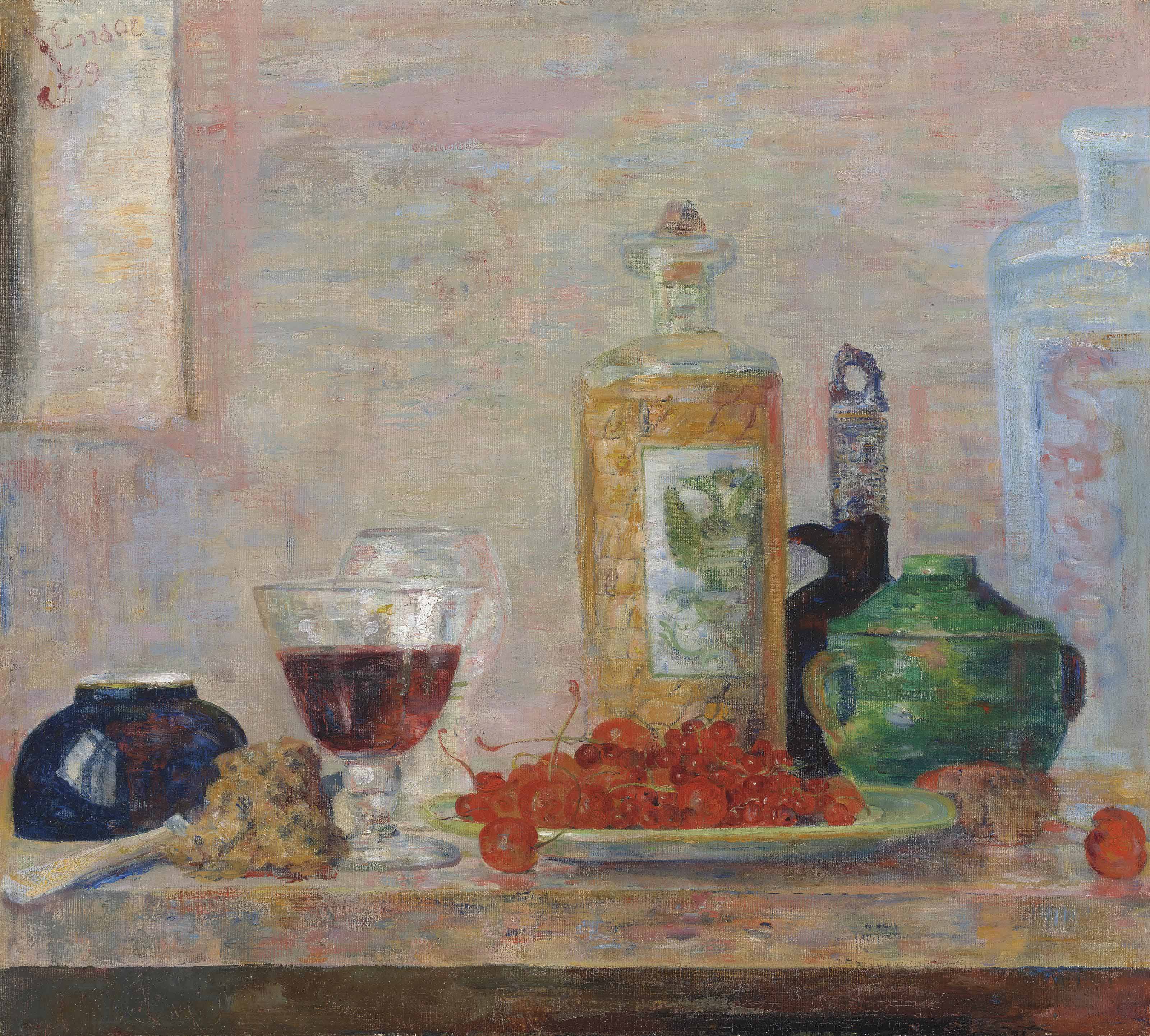 James Ensor | Nature morte au canard (1880) | Artsy