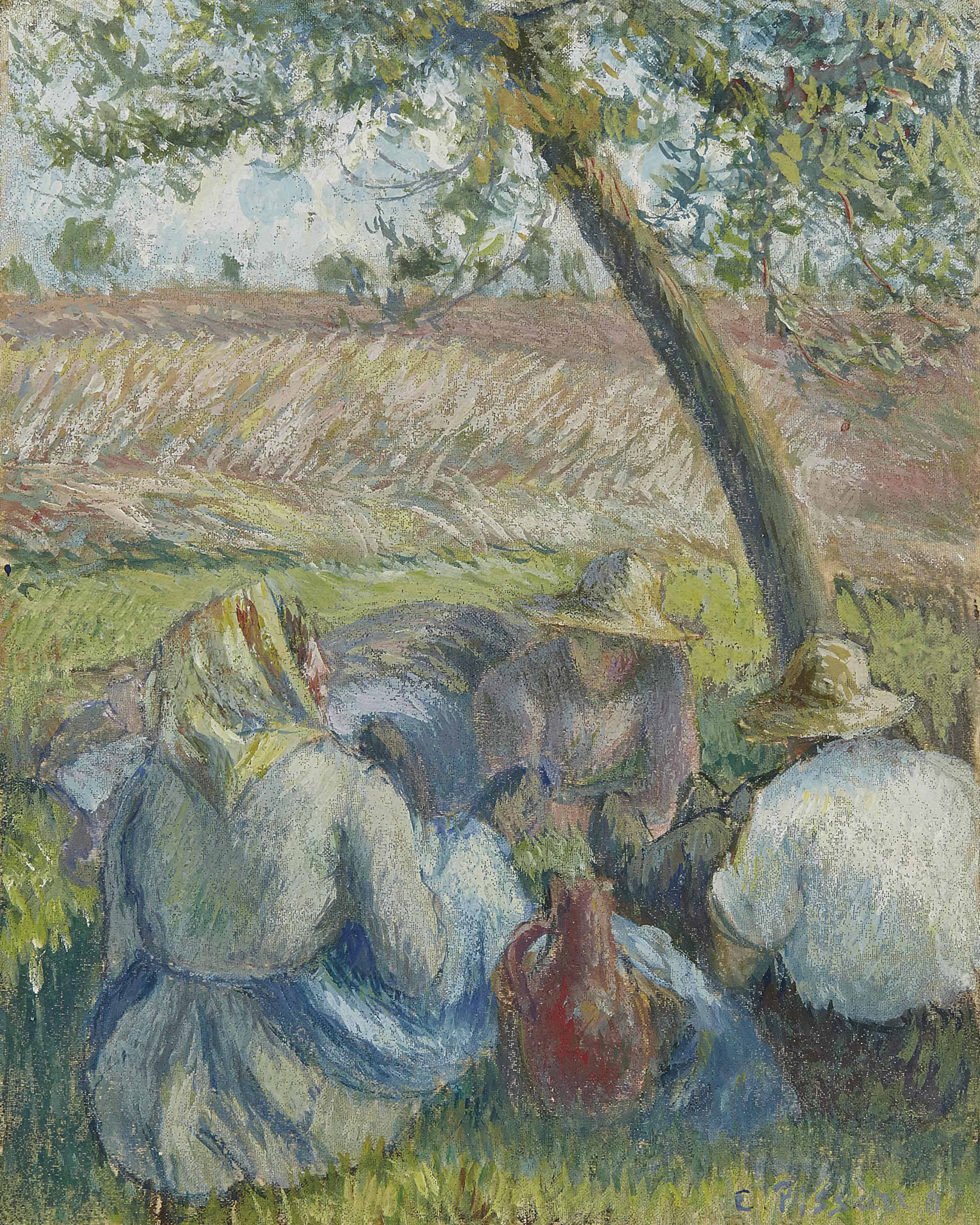 Dans les blés