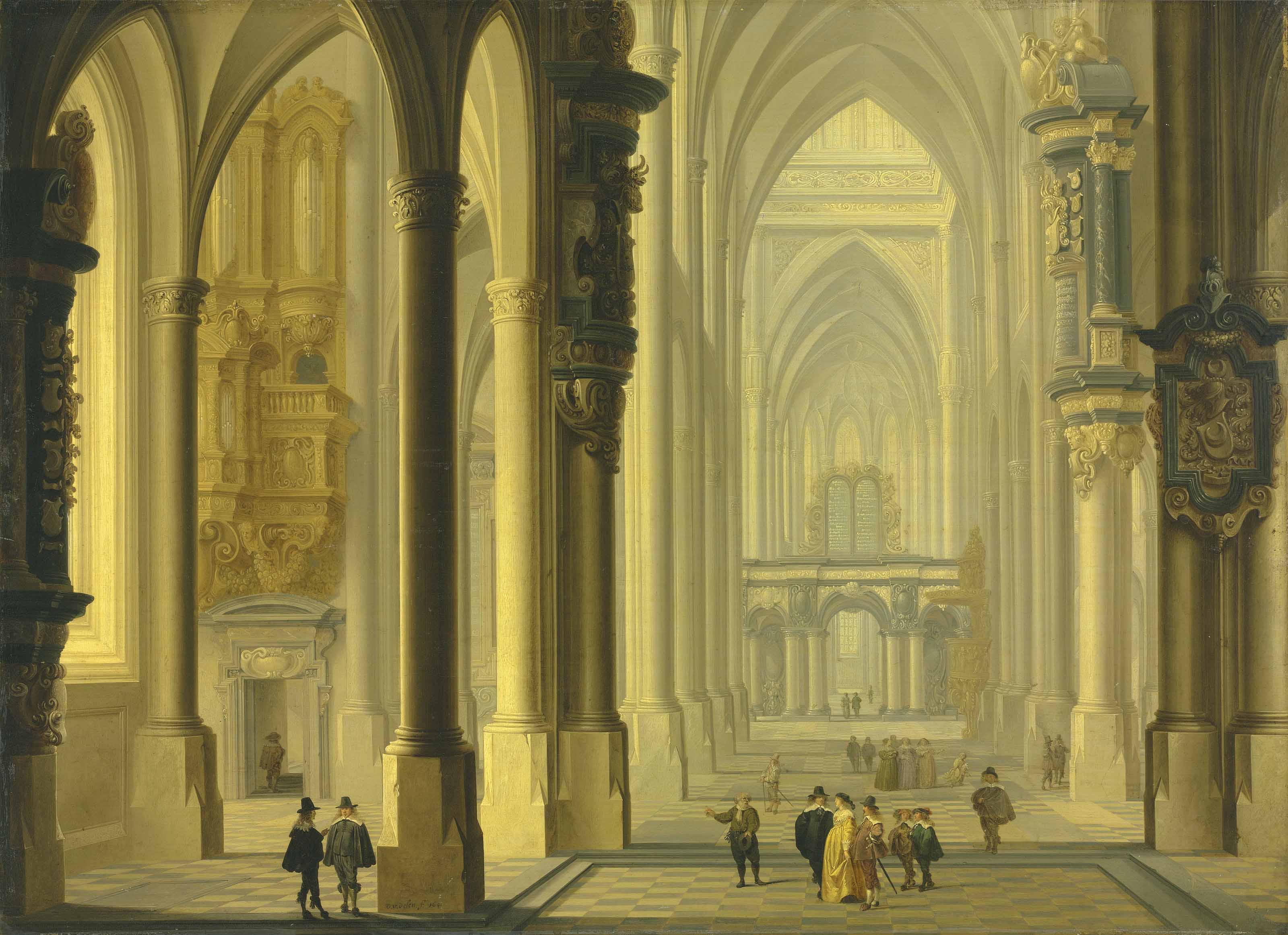 Dirck van Delen (Heusden, near 's Hertogenbosch, 1604/5-1671