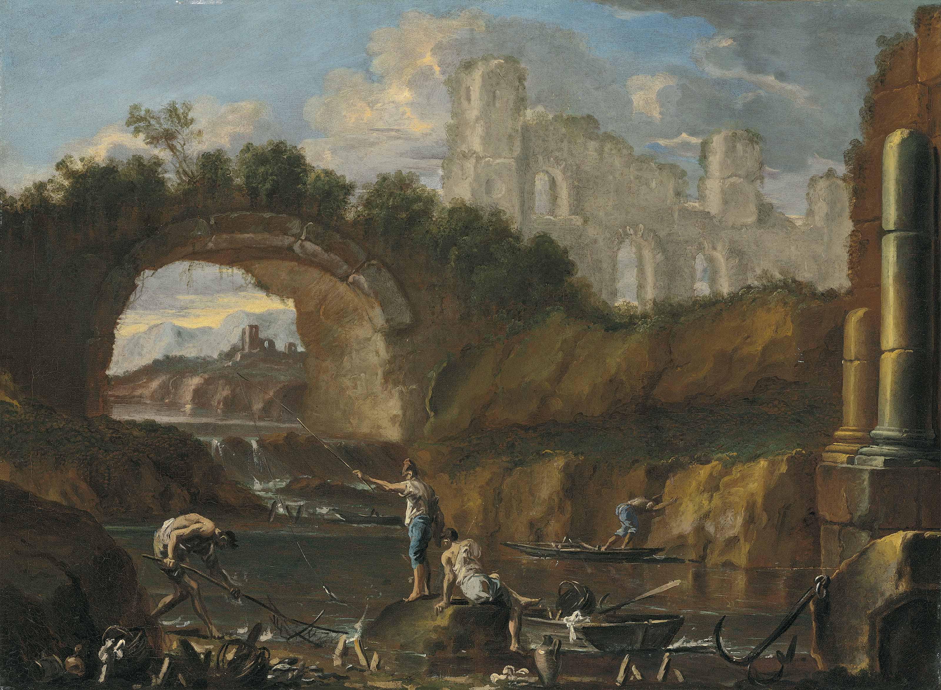 Alessandro Magnasco (Genoa 1667-1749) and Clemente Spera (?)