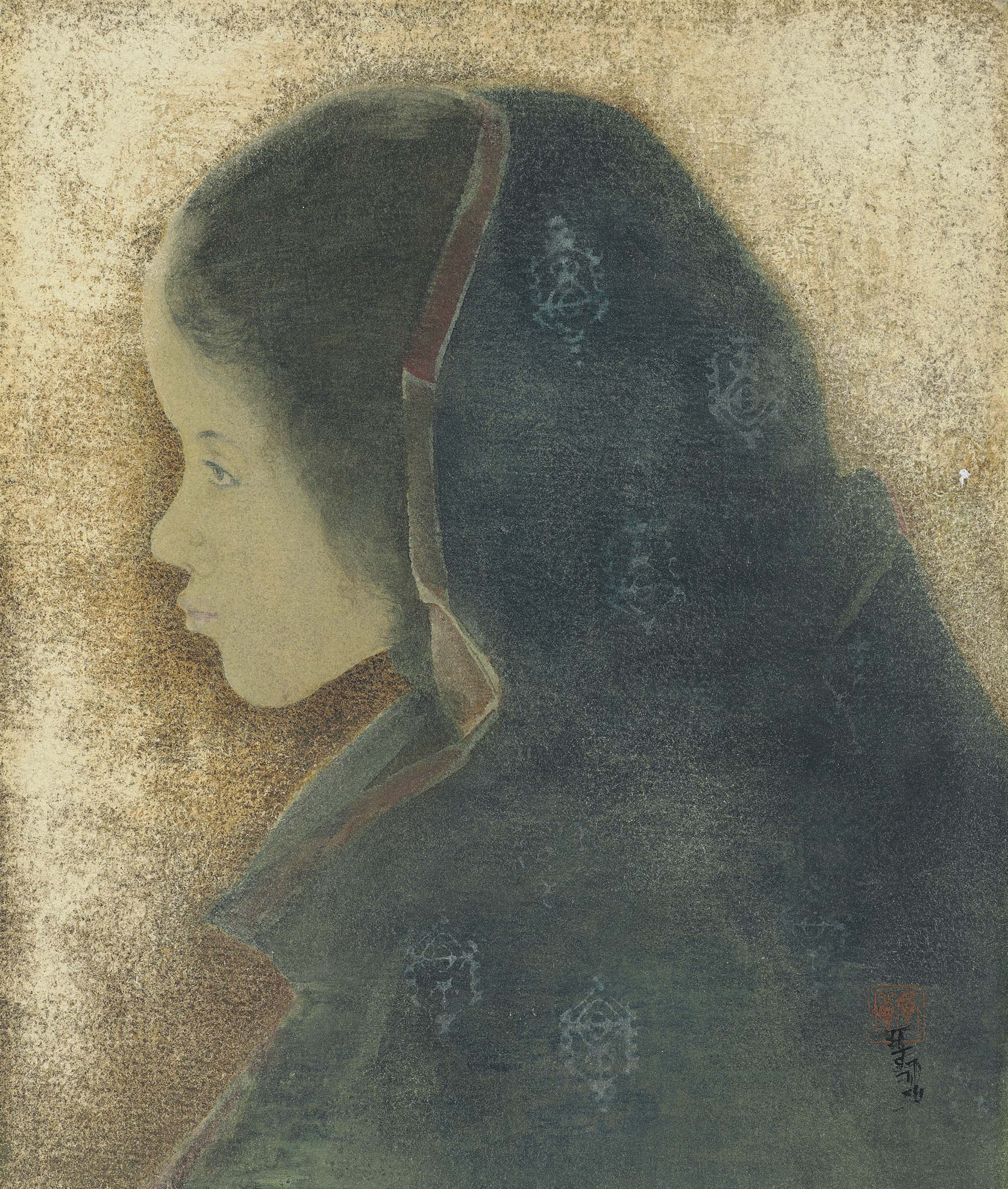 Abanindranath Tagore 1871 1951 Untitled Maiden 20th