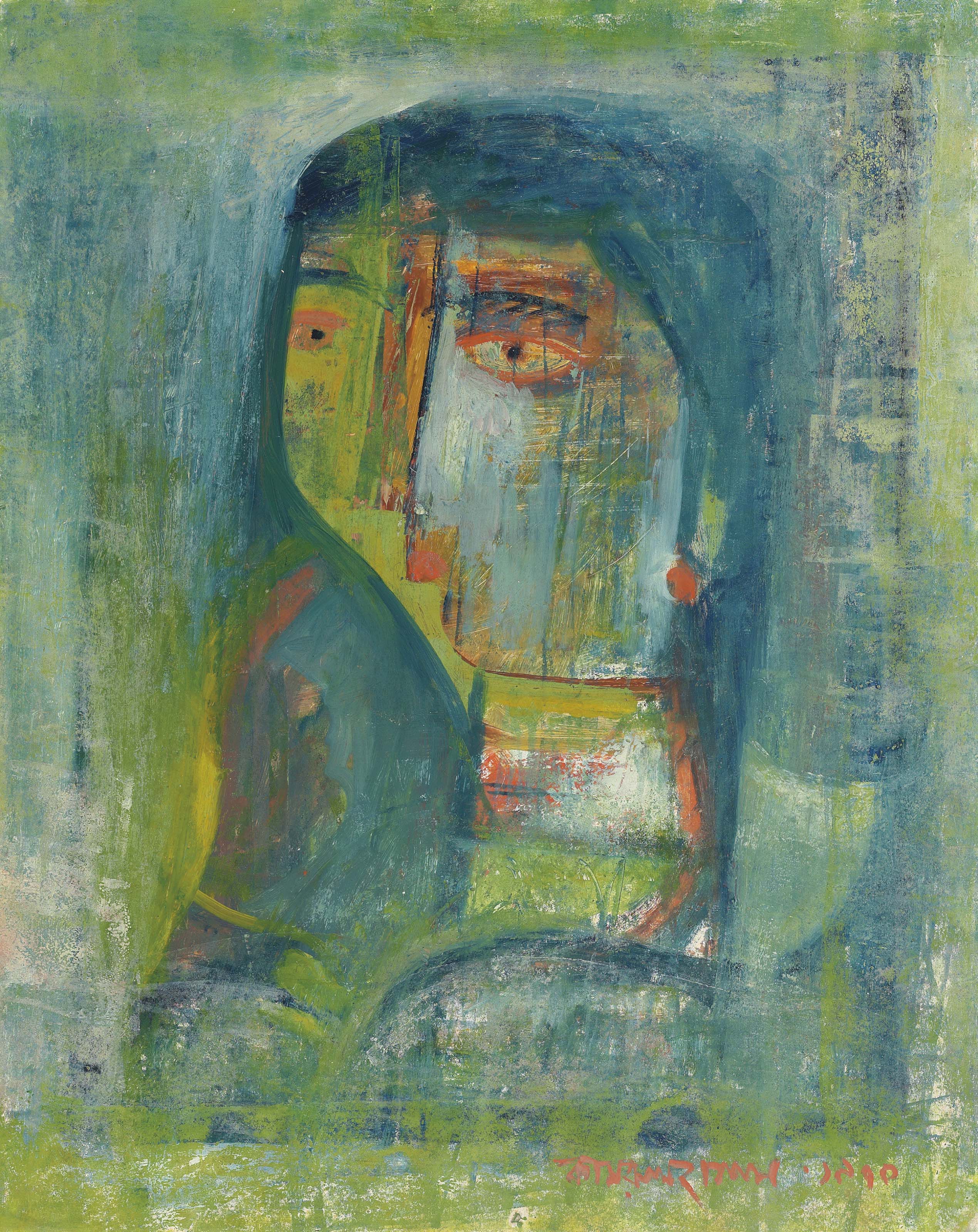 KAMRUL HASAN (1921-1988) | Untitled (Woman) | Paintings ...